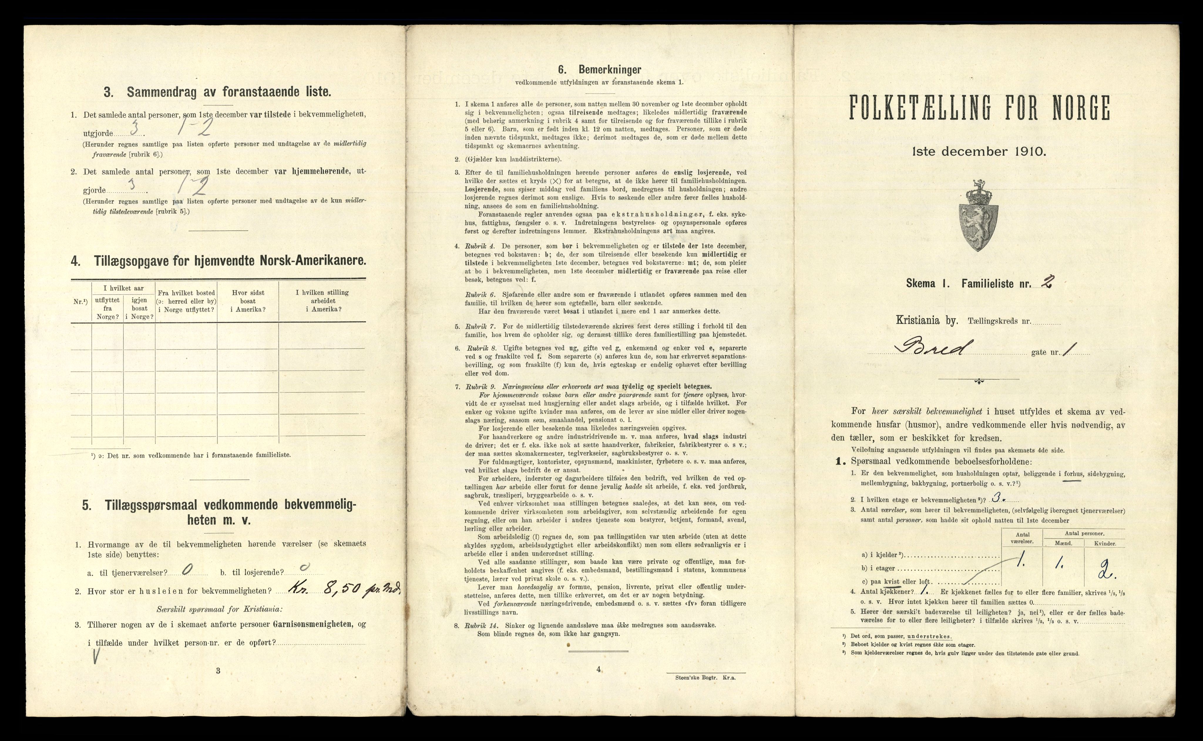 RA, 1910 census for Kristiania, 1910, p. 8935