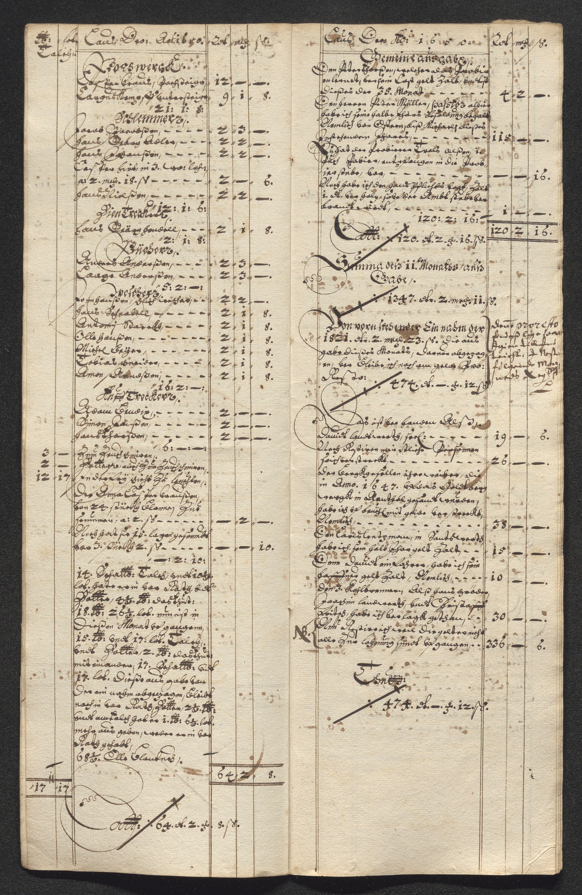 Kongsberg Sølvverk 1623-1816, AV/SAKO-EA-3135/001/D/Dc/Dcd/L0024: Utgiftsregnskap for gruver m.m. , 1650, p. 242