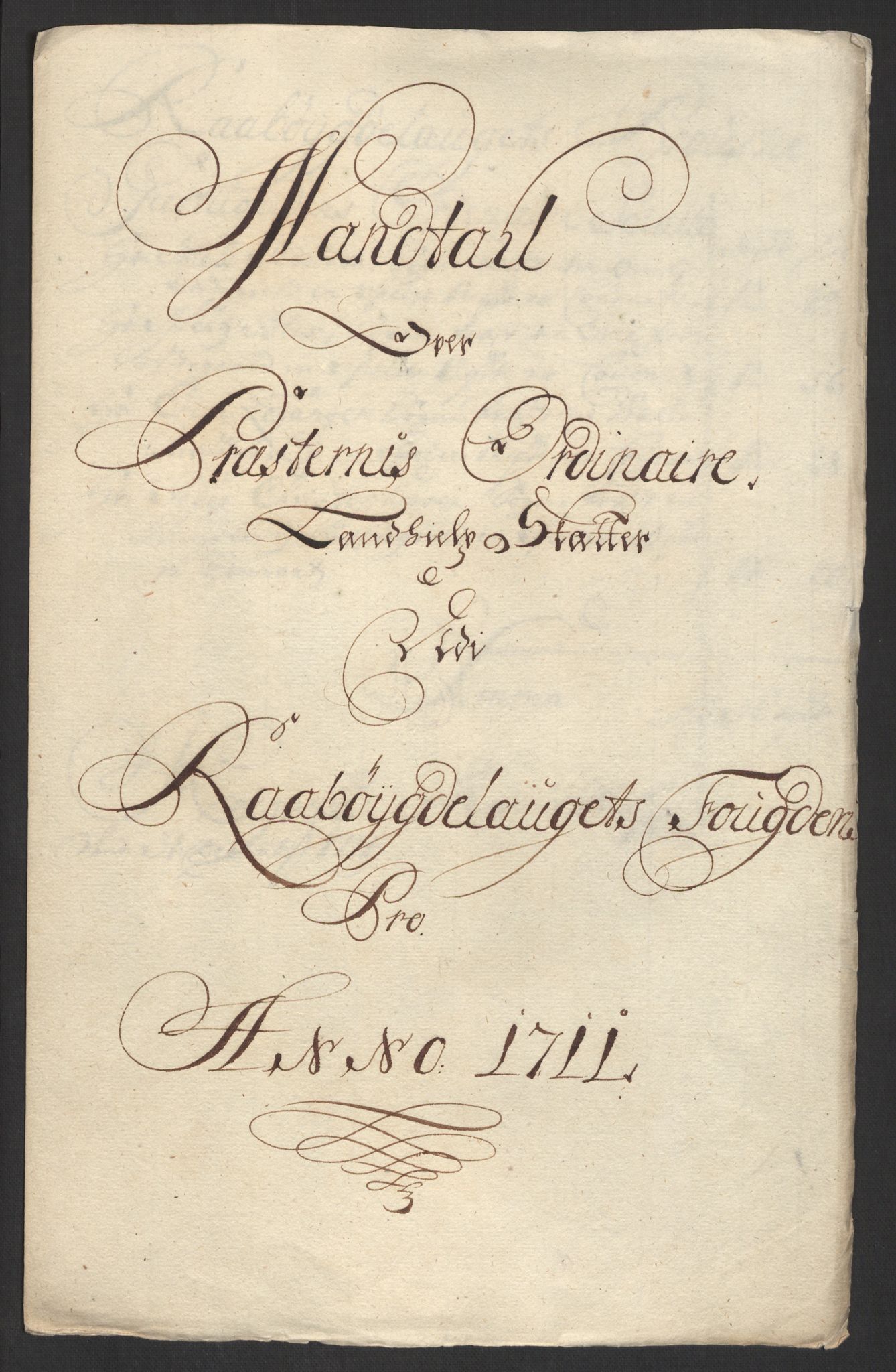 Rentekammeret inntil 1814, Reviderte regnskaper, Fogderegnskap, RA/EA-4092/R40/L2449: Fogderegnskap Råbyggelag, 1709-1711, p. 277