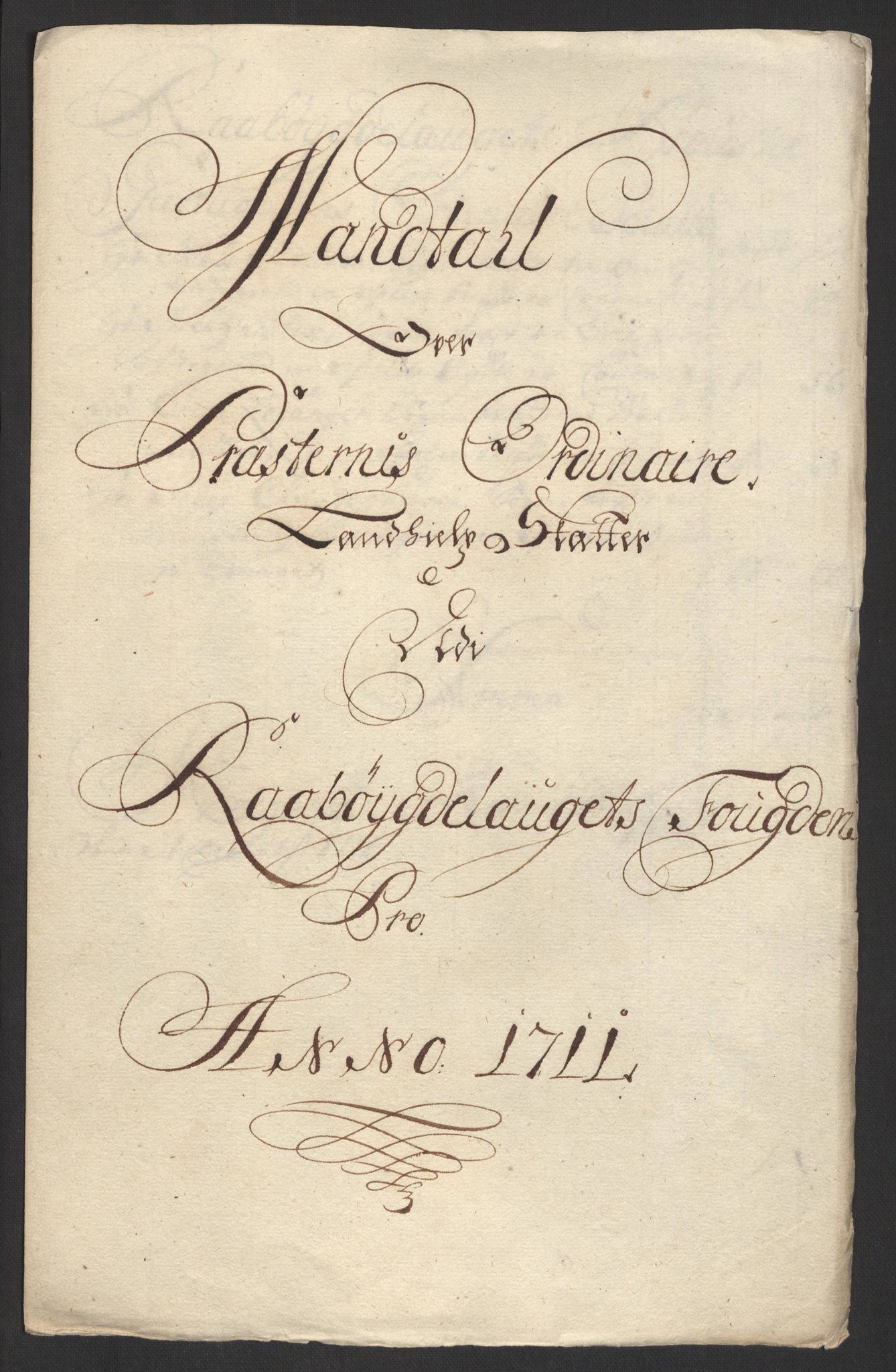 Rentekammeret inntil 1814, Reviderte regnskaper, Fogderegnskap, AV/RA-EA-4092/R40/L2449: Fogderegnskap Råbyggelag, 1709-1711, p. 277