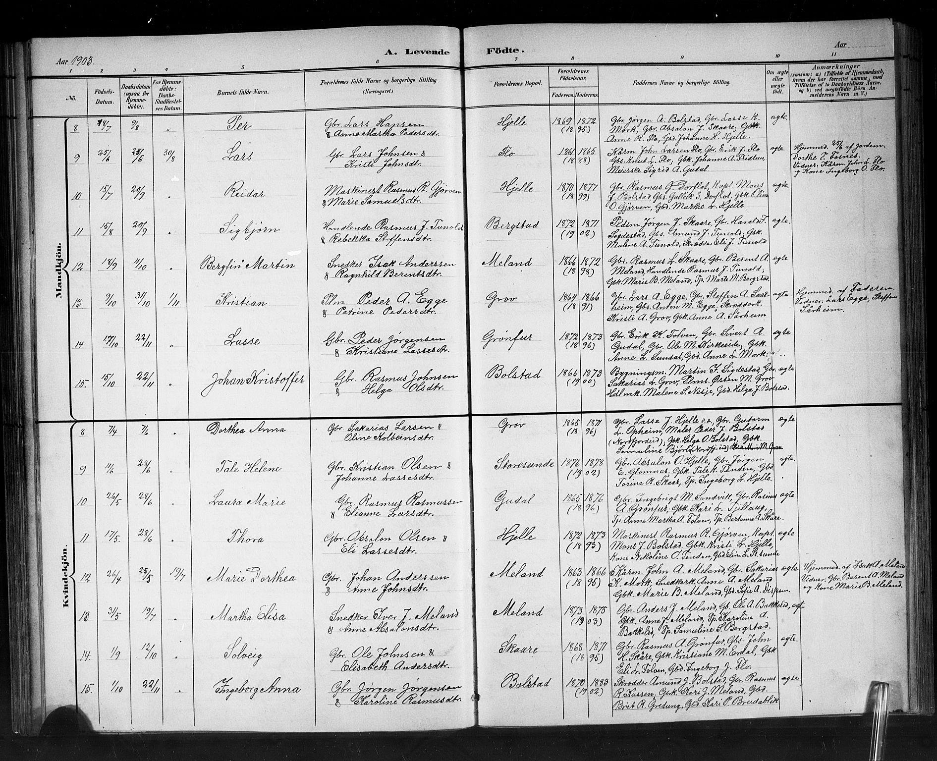 Stryn Sokneprestembete, AV/SAB-A-82501: Parish register (copy) no. C 3, 1881-1905