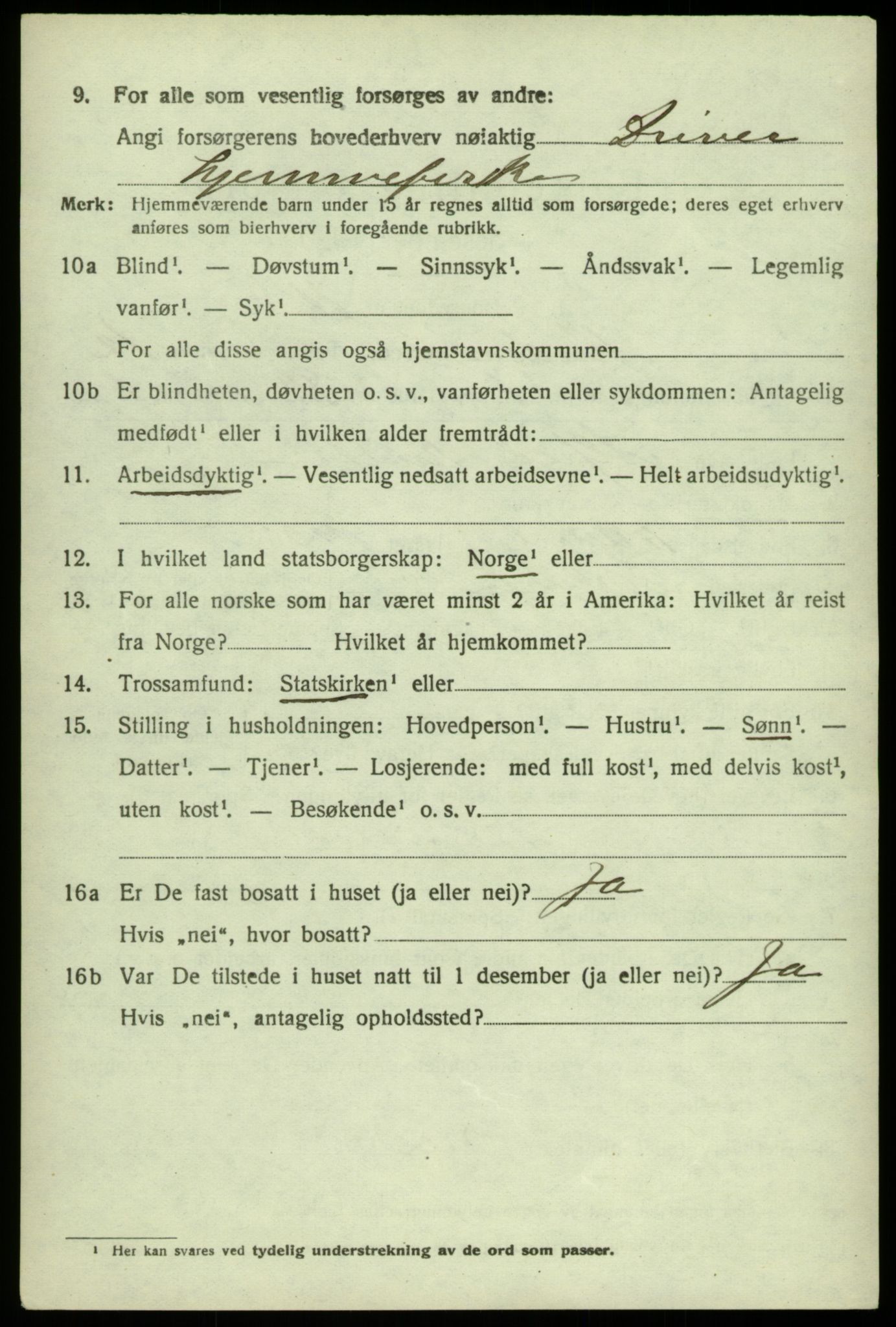 SAB, 1920 census for Herdla, 1920, p. 8344