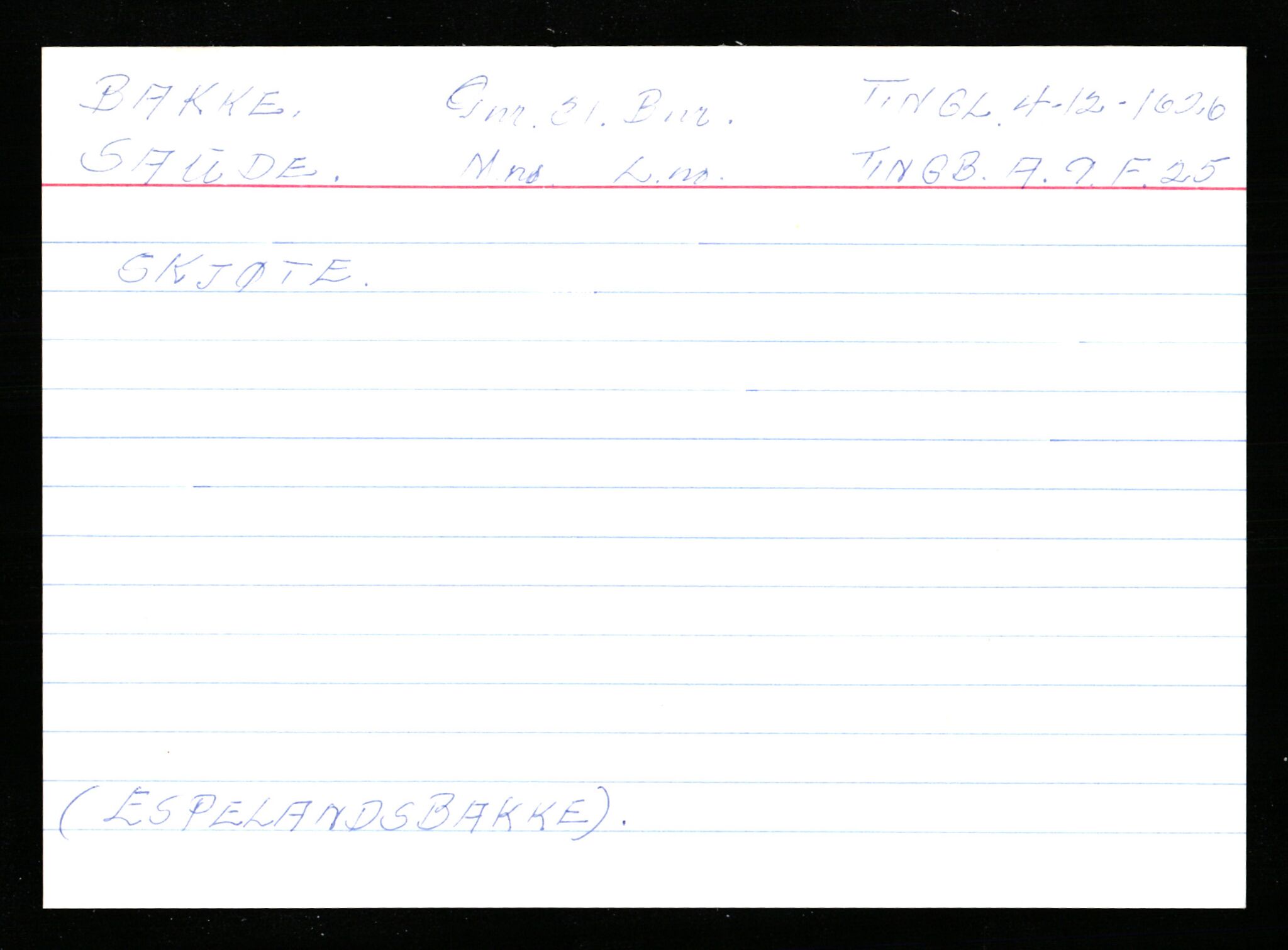 Statsarkivet i Stavanger, AV/SAST-A-101971/03/Y/Ym/L0003: Åstedskort sortert etter gårdsnavn: Austbø - Bandeberg, 1600-1950, p. 520