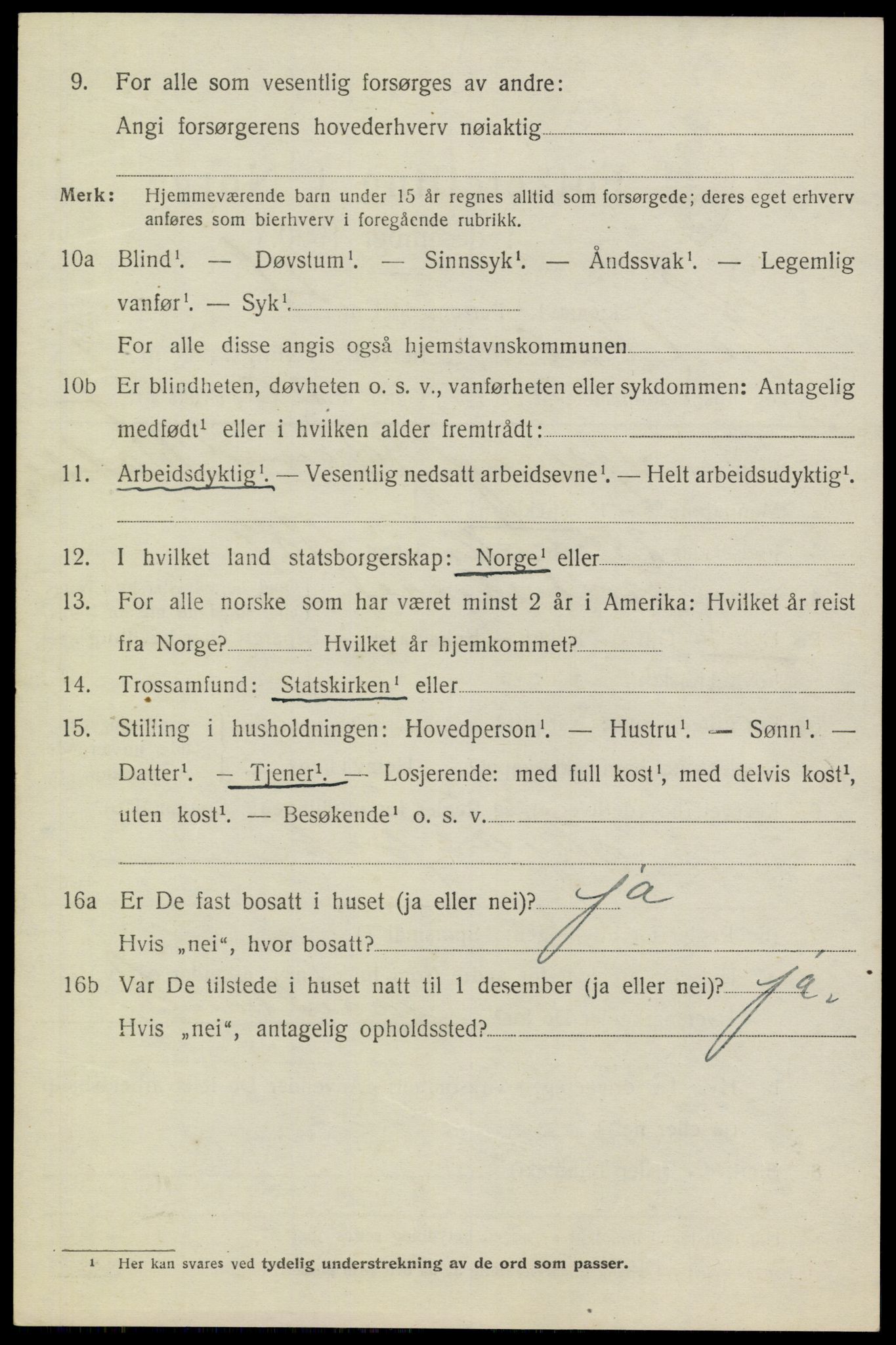 SAKO, 1920 census for Heddal, 1920, p. 6769