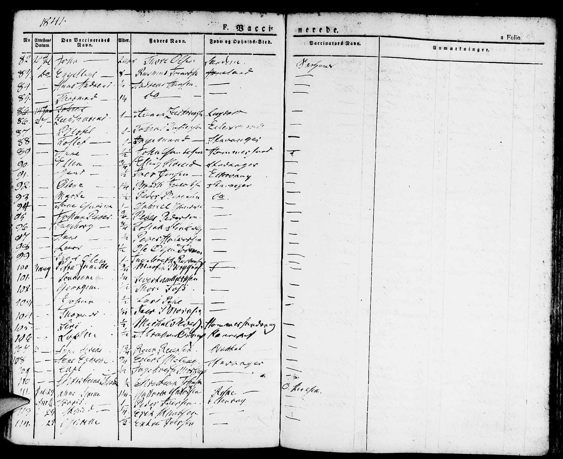 Domkirken sokneprestkontor, AV/SAST-A-101812/001/30/30BA/L0011: Parish register (official) no. A 11, 1832-1856