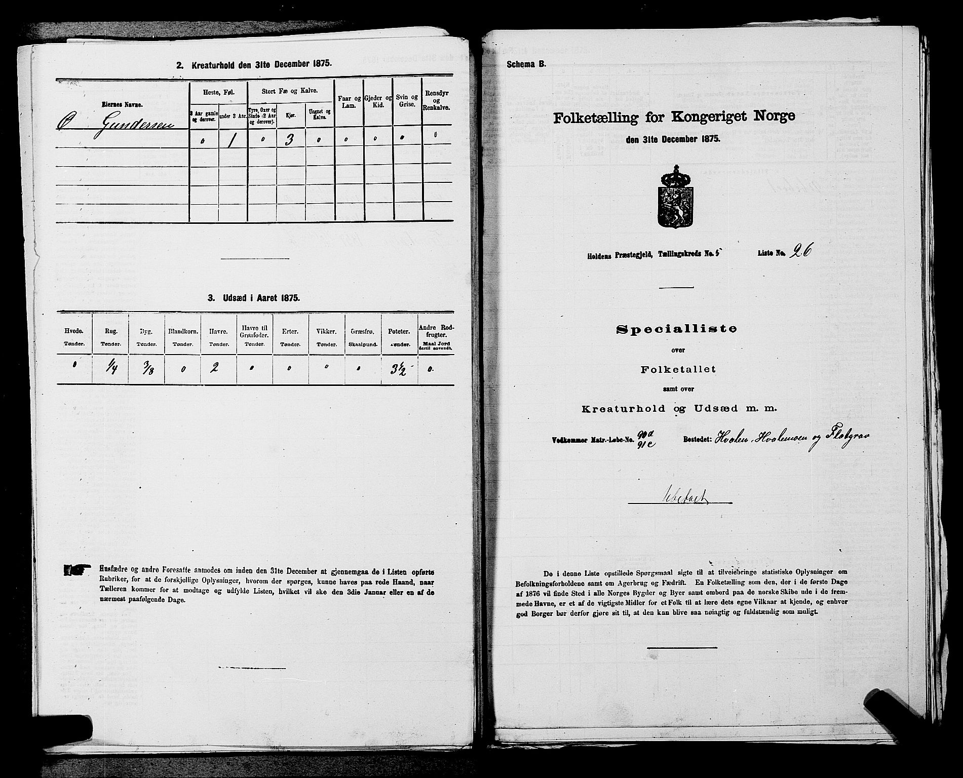 SAKO, 1875 census for 0819P Holla, 1875, p. 658