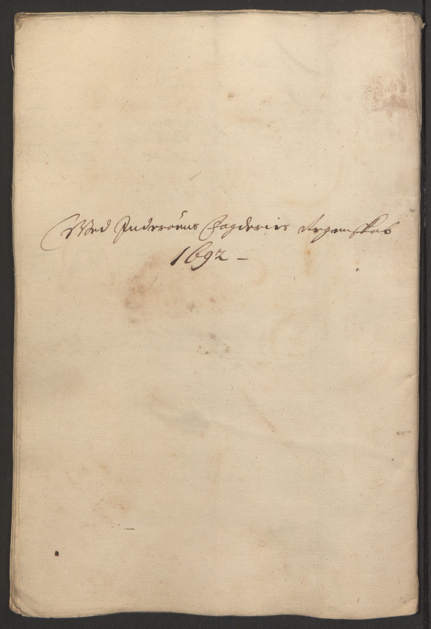 Rentekammeret inntil 1814, Reviderte regnskaper, Fogderegnskap, RA/EA-4092/R63/L4308: Fogderegnskap Inderøy, 1692-1694, p. 117
