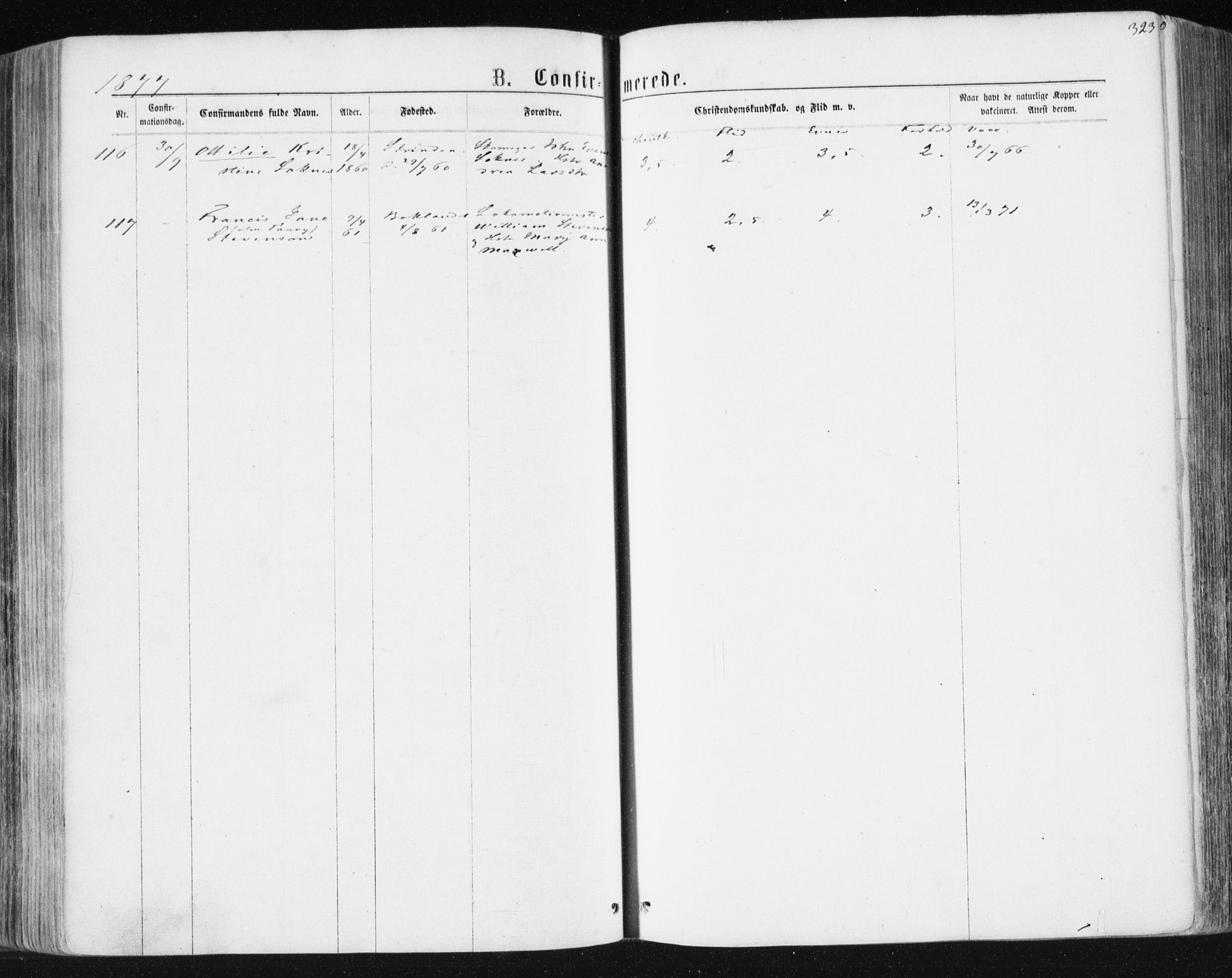 Ministerialprotokoller, klokkerbøker og fødselsregistre - Sør-Trøndelag, SAT/A-1456/604/L0186: Parish register (official) no. 604A07, 1866-1877, p. 323