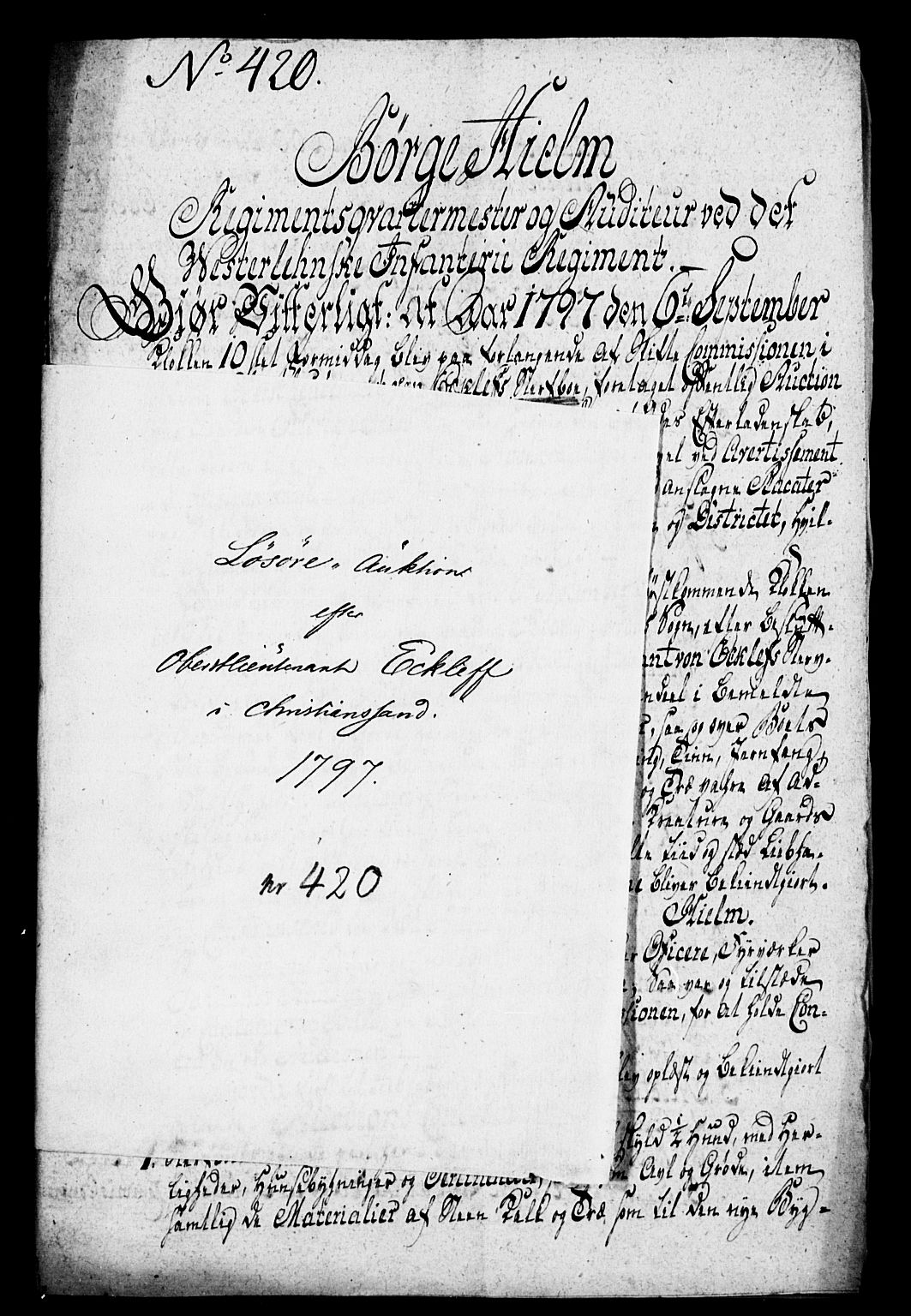 Forsvaret, Generalauditøren, AV/RA-RAFA-1772/F/Fj/Fja/L0007: --, 1732-1822, p. 432