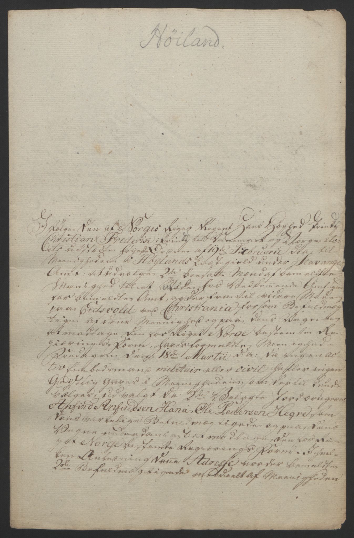 Statsrådssekretariatet, RA/S-1001/D/Db/L0008: Fullmakter for Eidsvollsrepresentantene i 1814. , 1814, p. 229