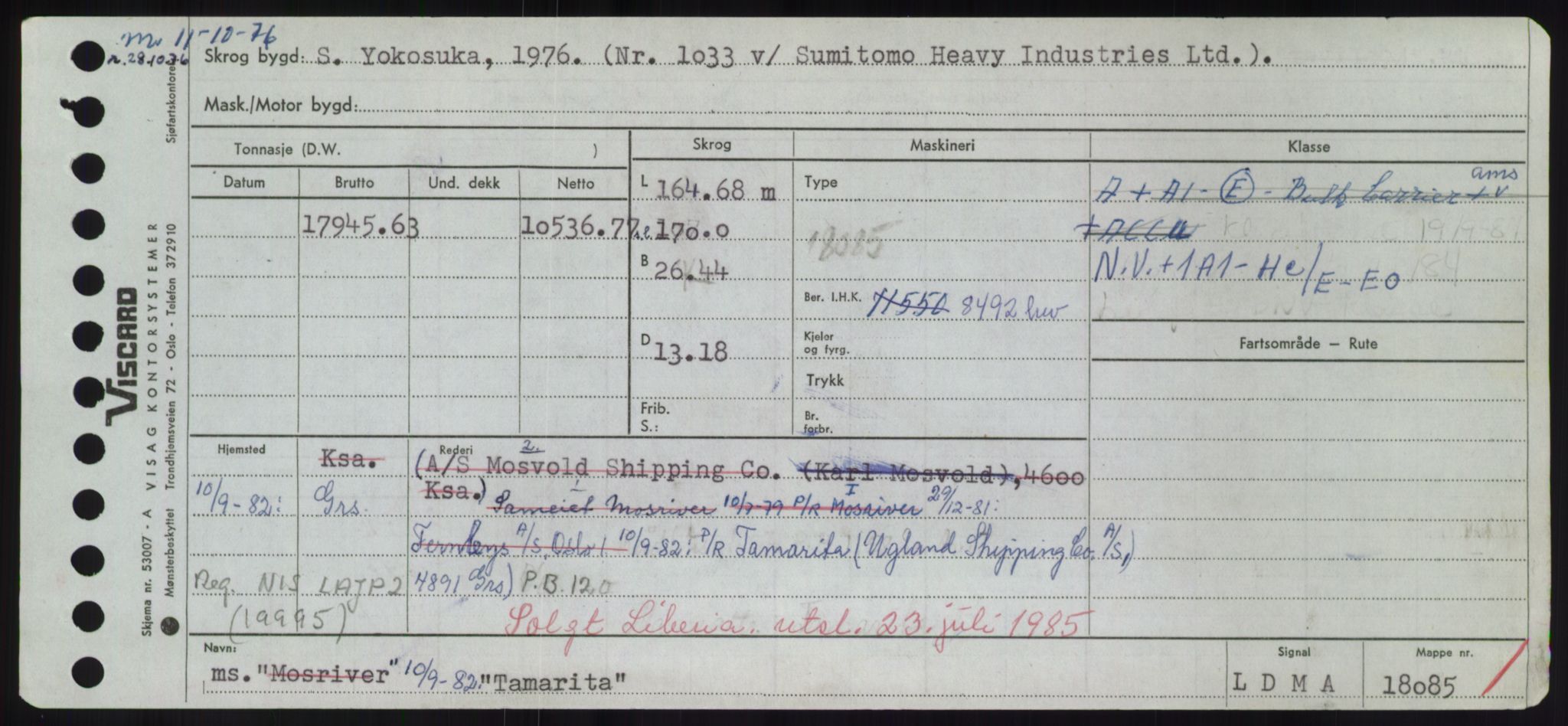 Sjøfartsdirektoratet med forløpere, Skipsmålingen, RA/S-1627/H/Hd/L0038: Fartøy, T-Th, p. 115