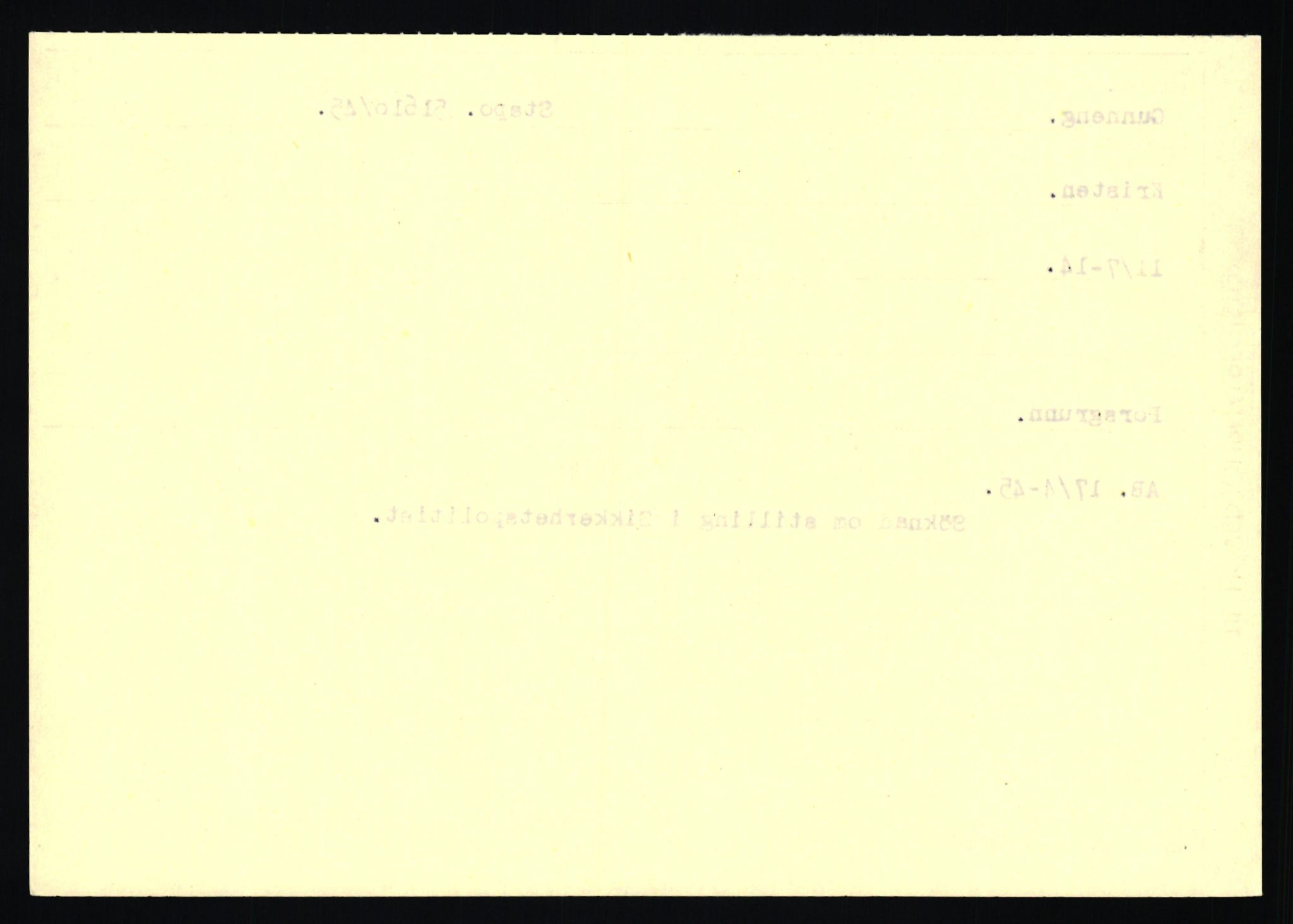 Statspolitiet - Hovedkontoret / Osloavdelingen, AV/RA-S-1329/C/Ca/L0005: Furali - Hamula, 1943-1945, p. 2858