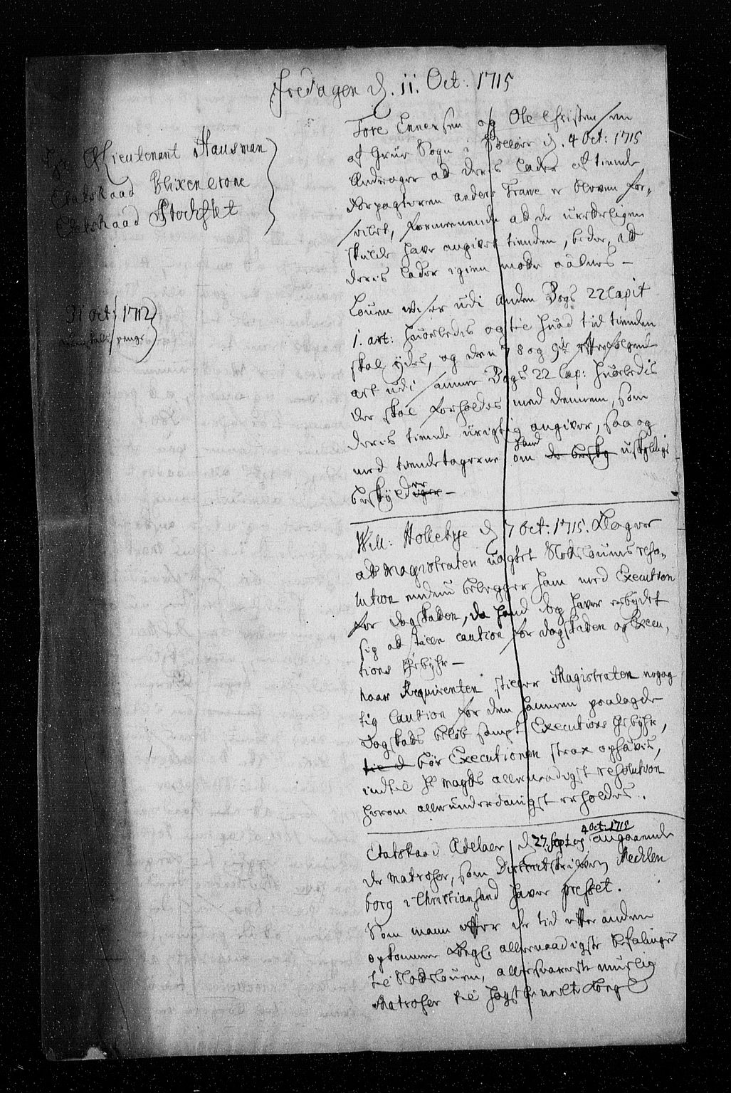 Stattholderembetet 1572-1771, AV/RA-EA-2870/Aa/L0006: Konsept til voteringsprotokoll, 1714-1715, p. 325
