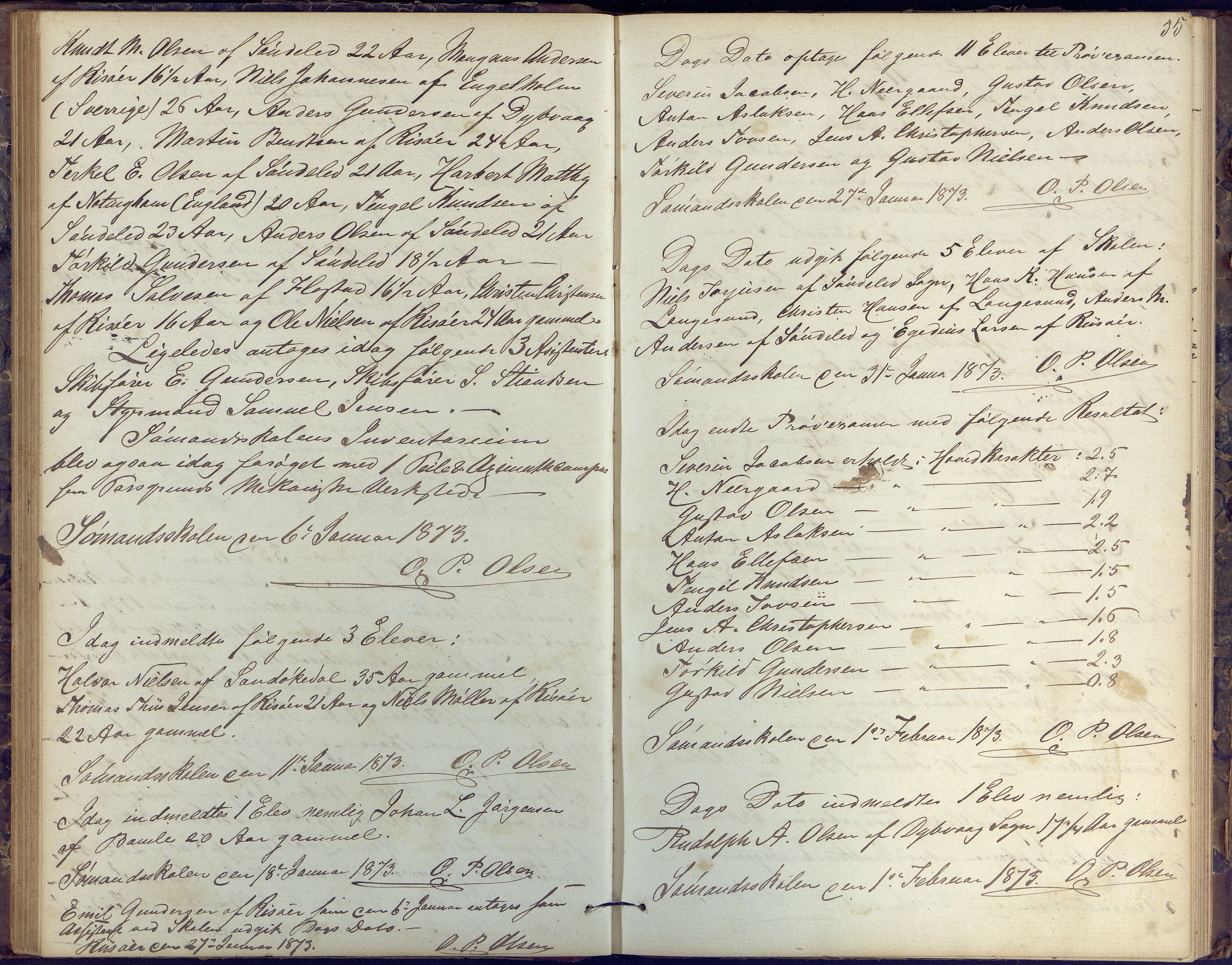 Risør kommune, AAKS/KA0901-PK/1/05/05k/L0001: Journal, 1864-1881, p. 55