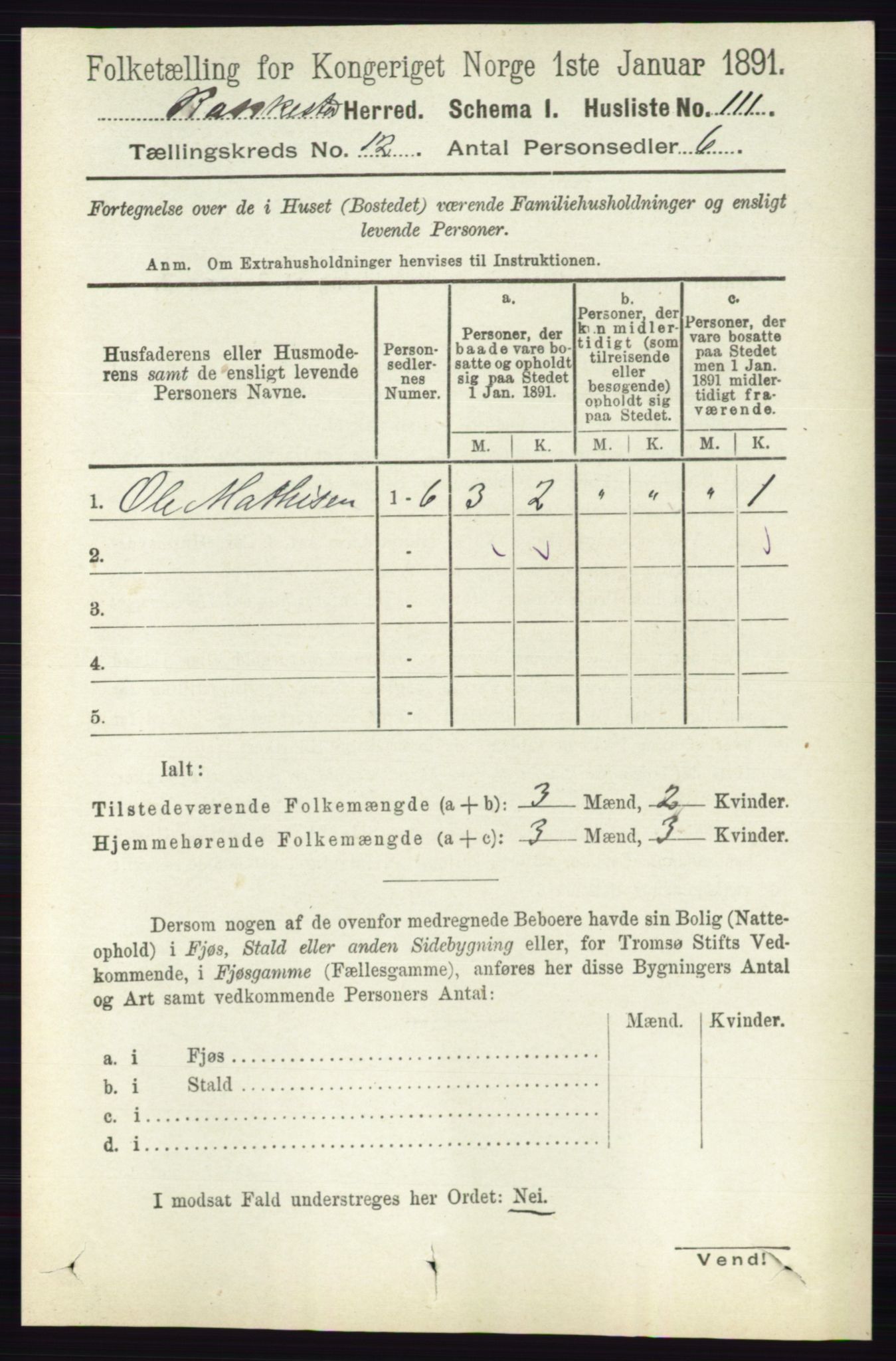 RA, 1891 census for 0128 Rakkestad, 1891, p. 5683