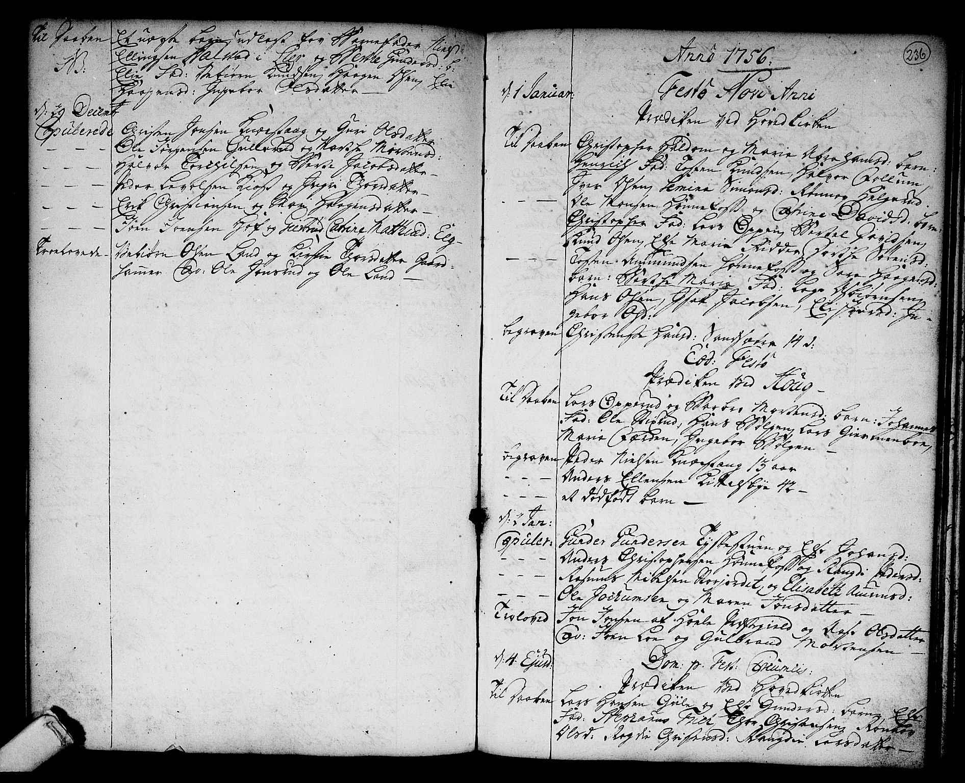 Norderhov kirkebøker, AV/SAKO-A-237/F/Fa/L0003a: Parish register (official) no. 3, 1740-1757, p. 236