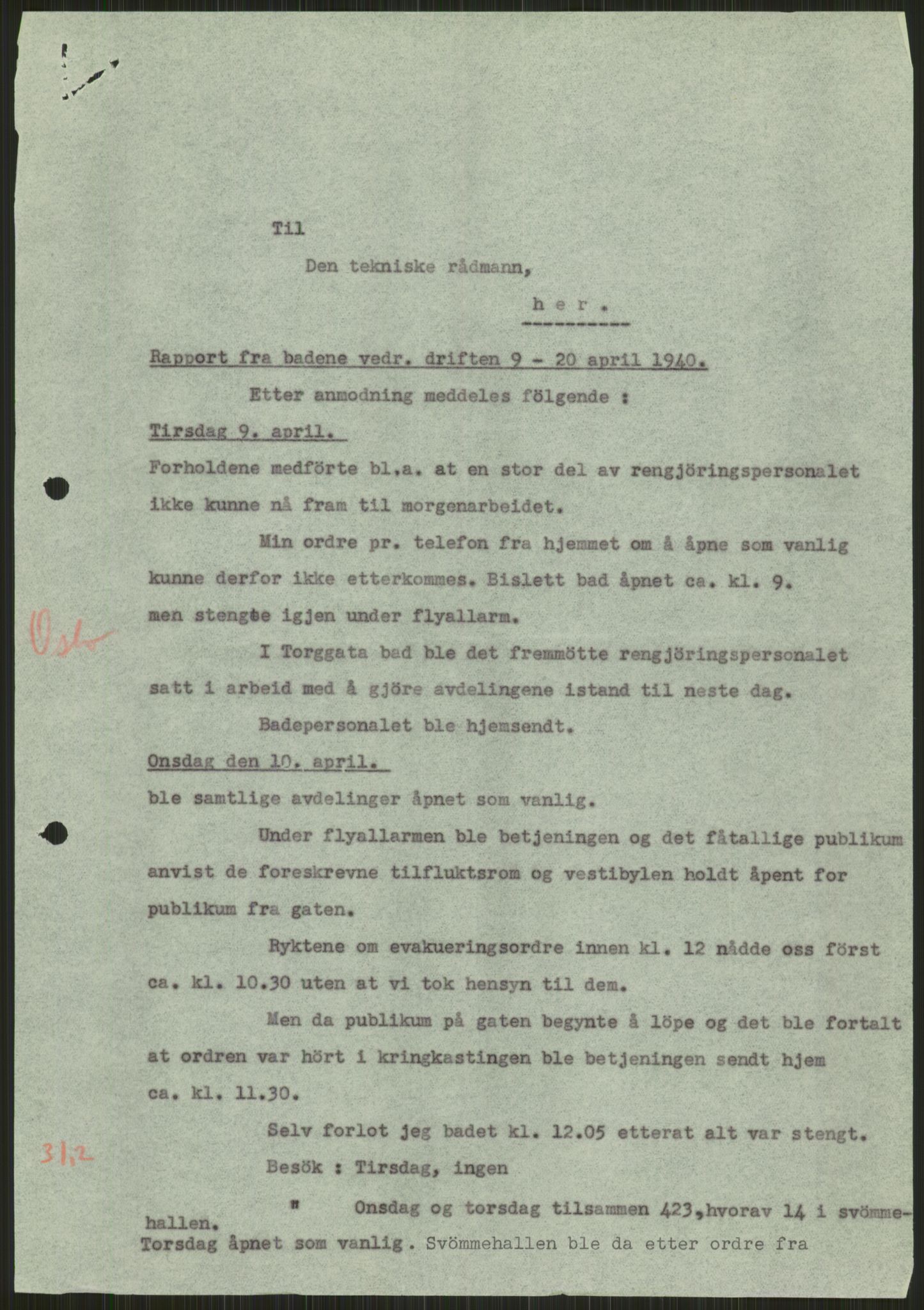 Forsvaret, Forsvarets krigshistoriske avdeling, RA/RAFA-2017/Y/Ya/L0013: II-C-11-31 - Fylkesmenn.  Rapporter om krigsbegivenhetene 1940., 1940, p. 670