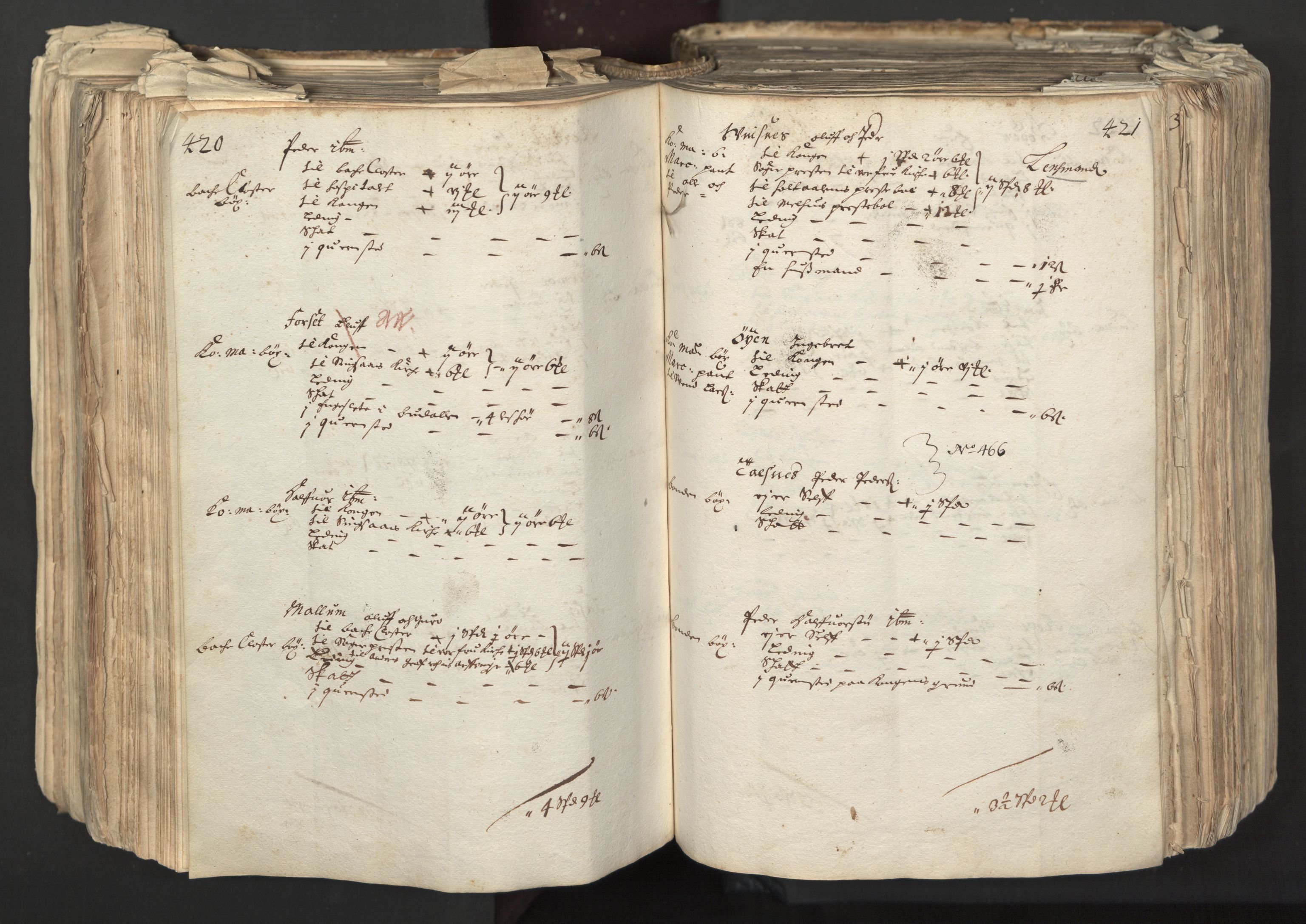 Rentekammeret inntil 1814, Realistisk ordnet avdeling, AV/RA-EA-4070/L/L0027: Trondheim lagdømme:, 1661, p. 420-421