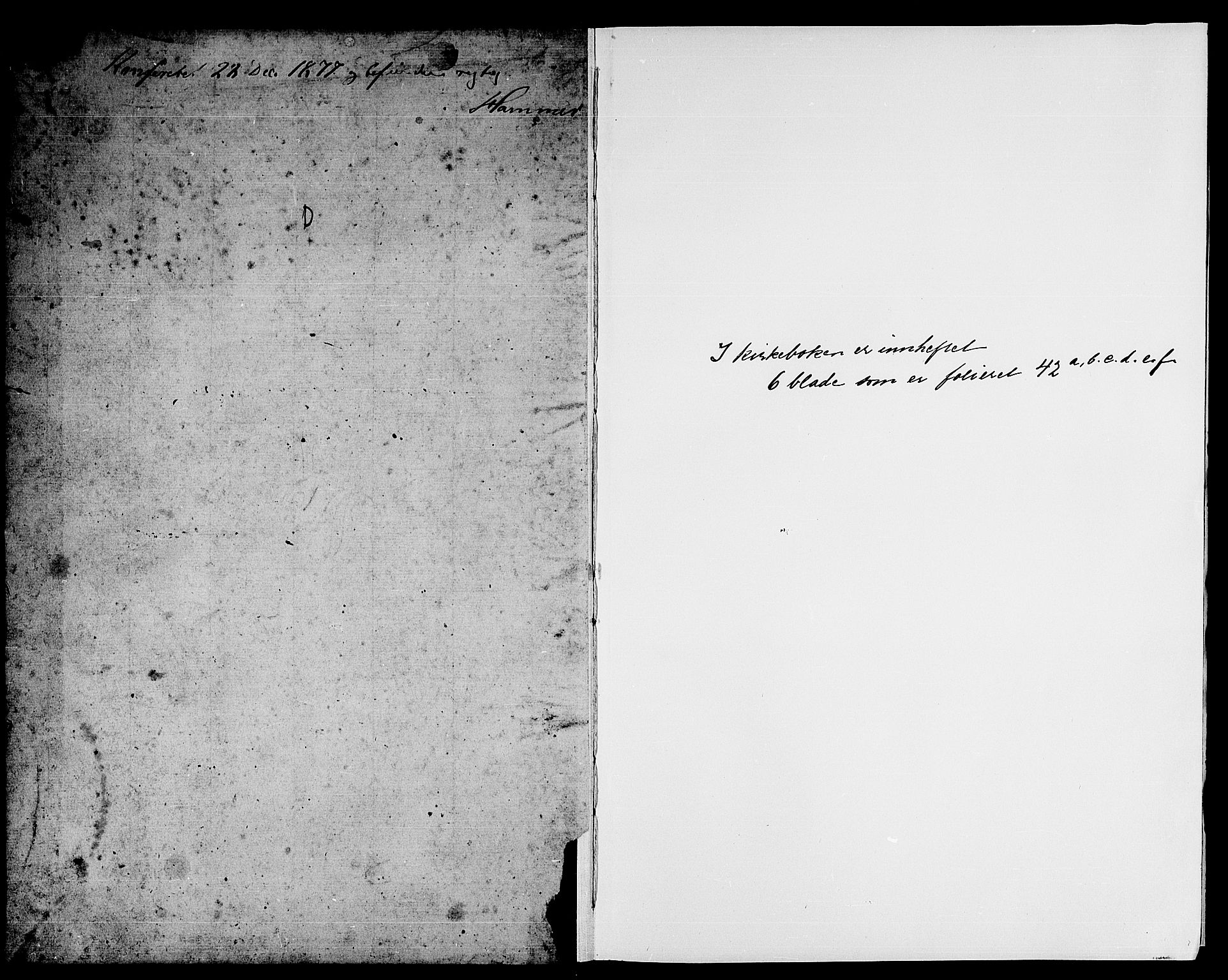 Gaular sokneprestembete, SAB/A-80001/H/Hab: Parish register (copy) no. C 1, 1853-1877
