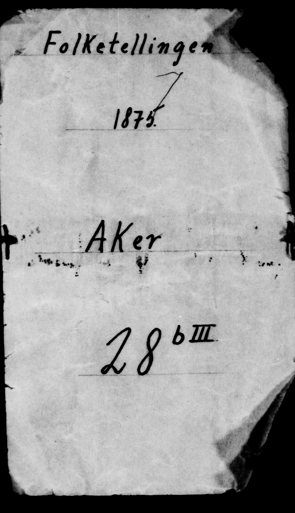 RA, 1875 census for 0218aP Vestre Aker, 1875, p. 1340