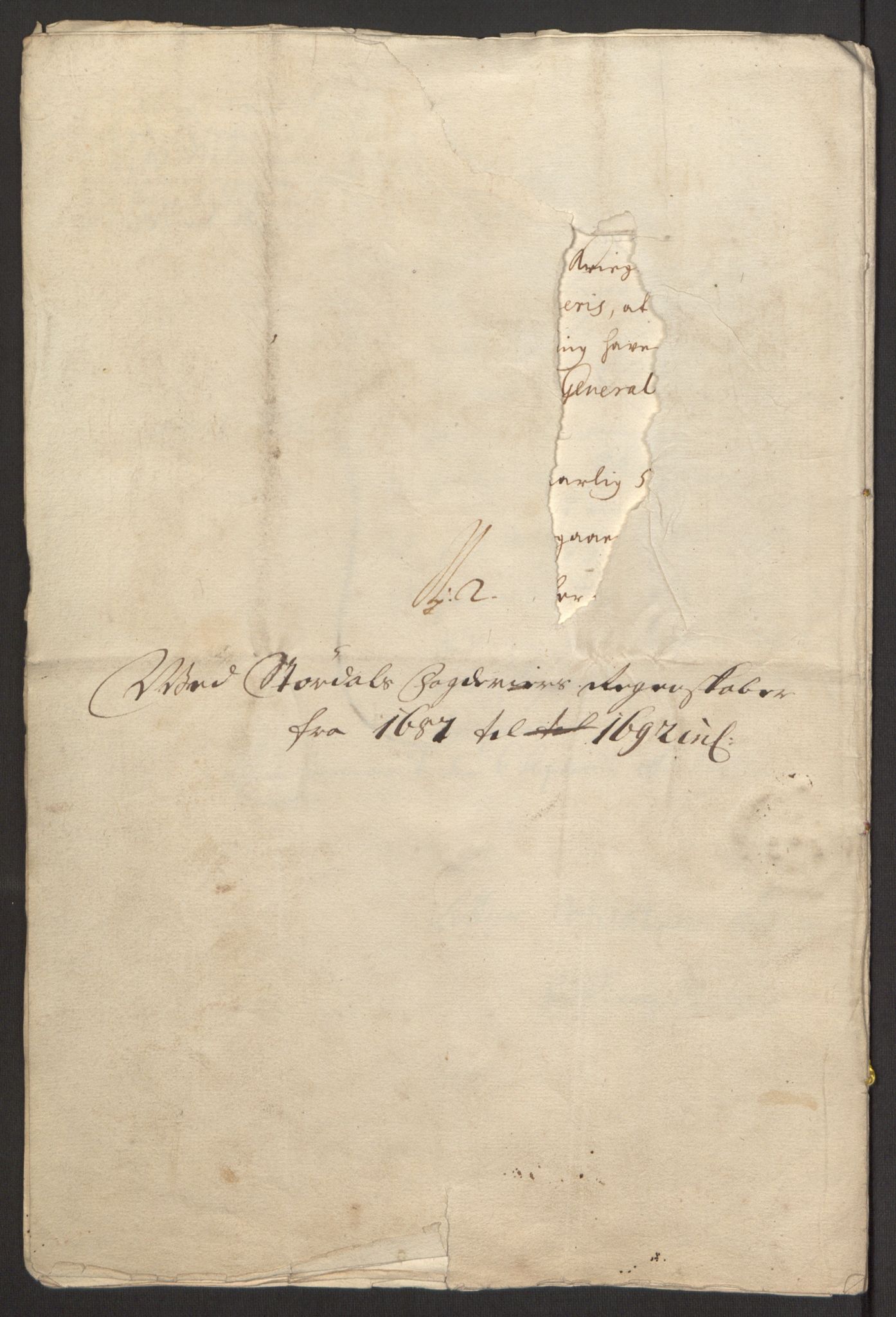 Rentekammeret inntil 1814, Reviderte regnskaper, Fogderegnskap, RA/EA-4092/R62/L4185: Fogderegnskap Stjørdal og Verdal, 1692, p. 377