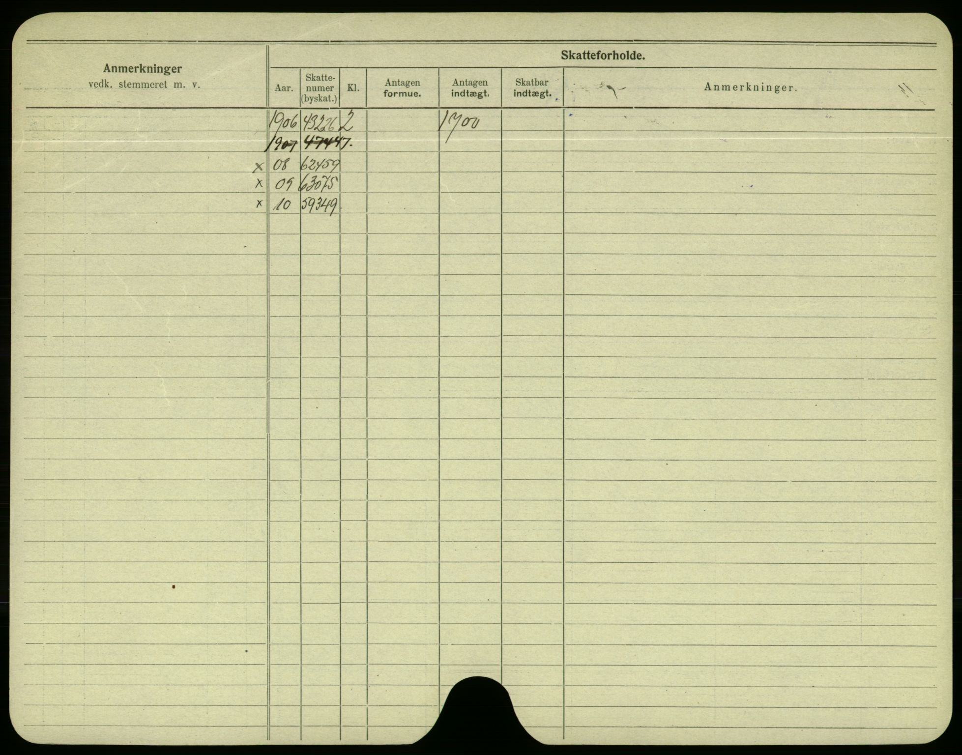 Oslo folkeregister, Registerkort, AV/SAO-A-11715/F/Fa/Fac/L0003: Menn, 1906-1914, p. 926b