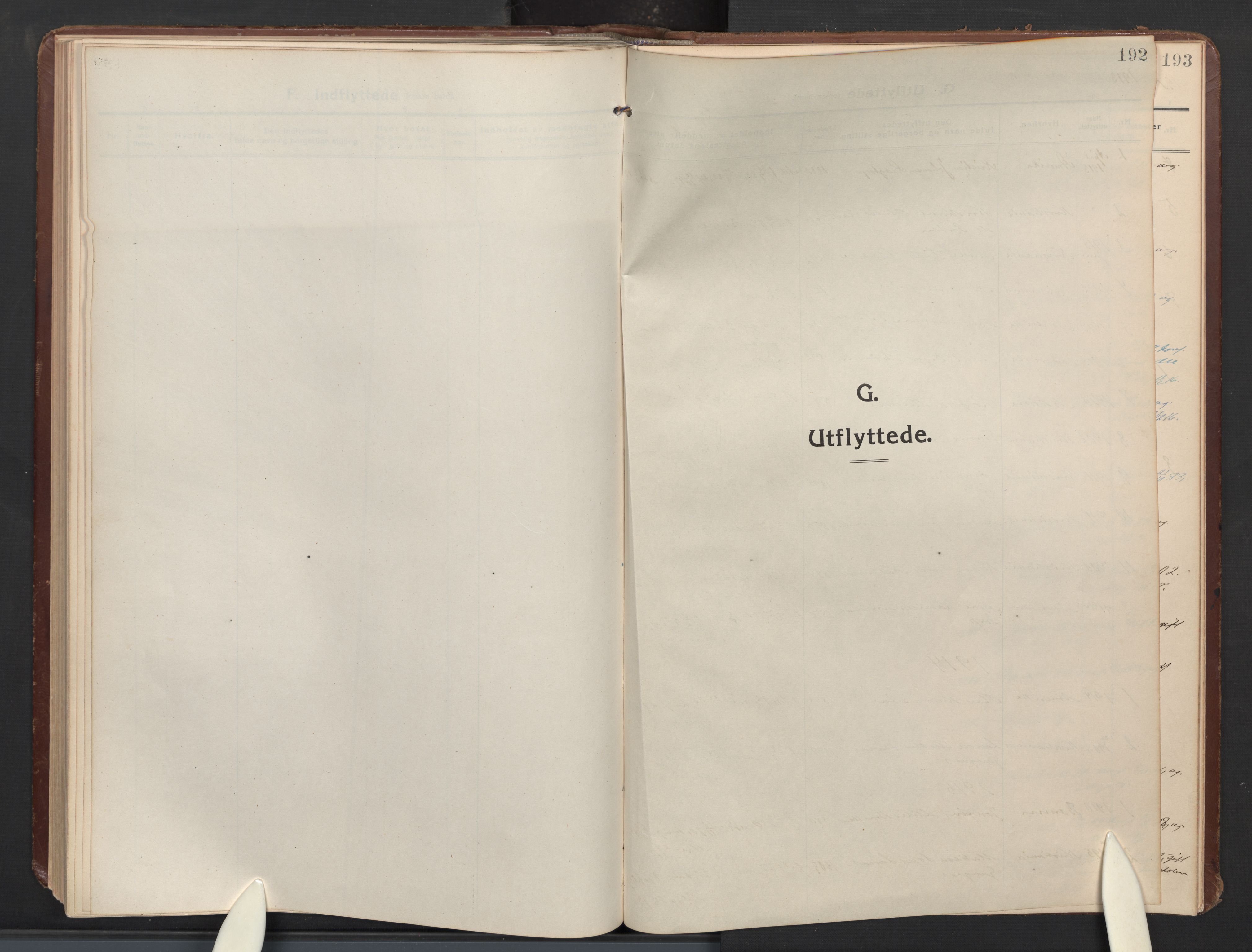 Høland prestekontor Kirkebøker, SAO/A-10346a/F/Fb: Parish register (official) no. II 4, 1913-1924, p. 192