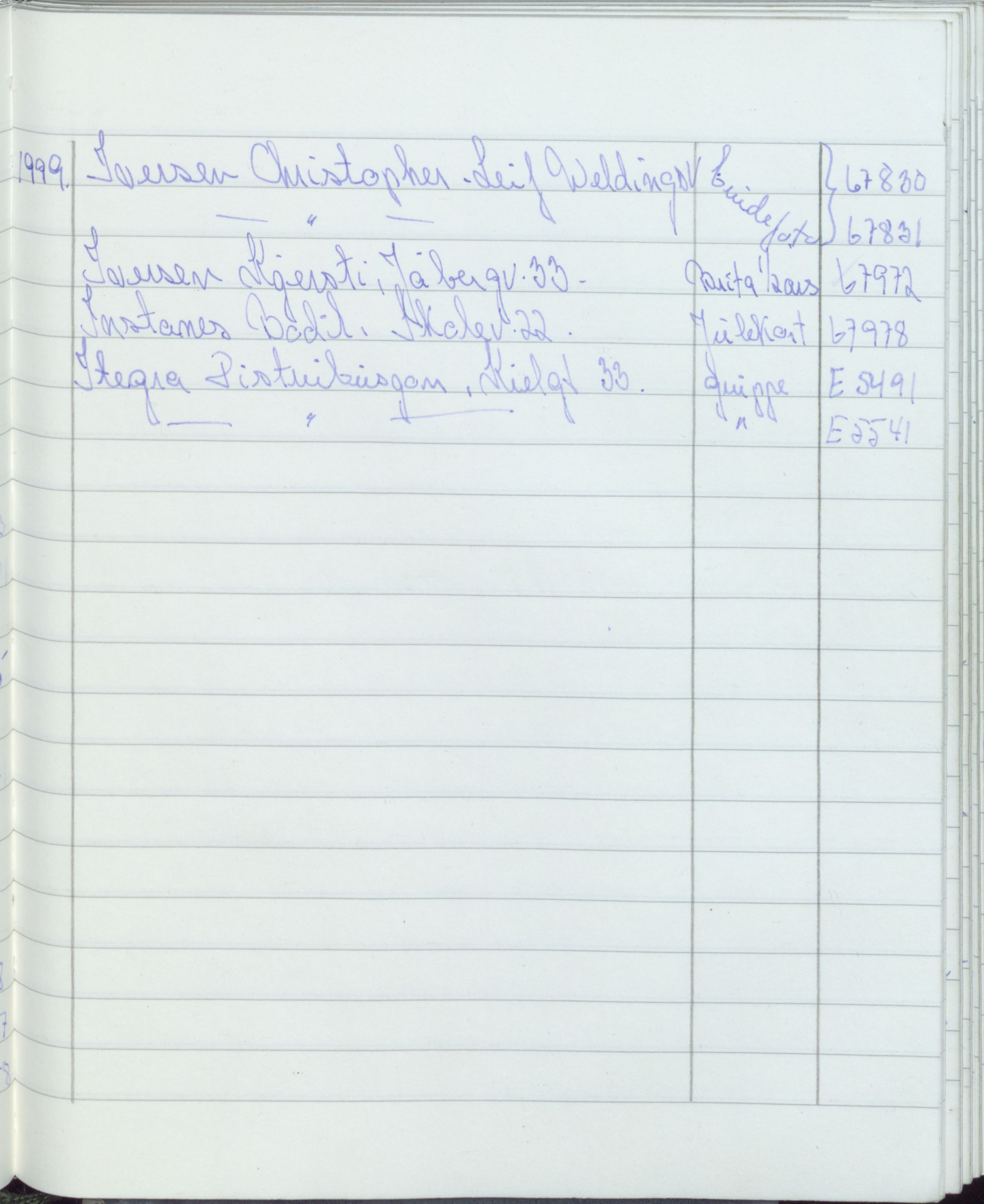 Pa 1494 - Jørgensen, Antonius. Fotograf, VEMU/A-2760/F/Fa, 1927-2004, p. 3698