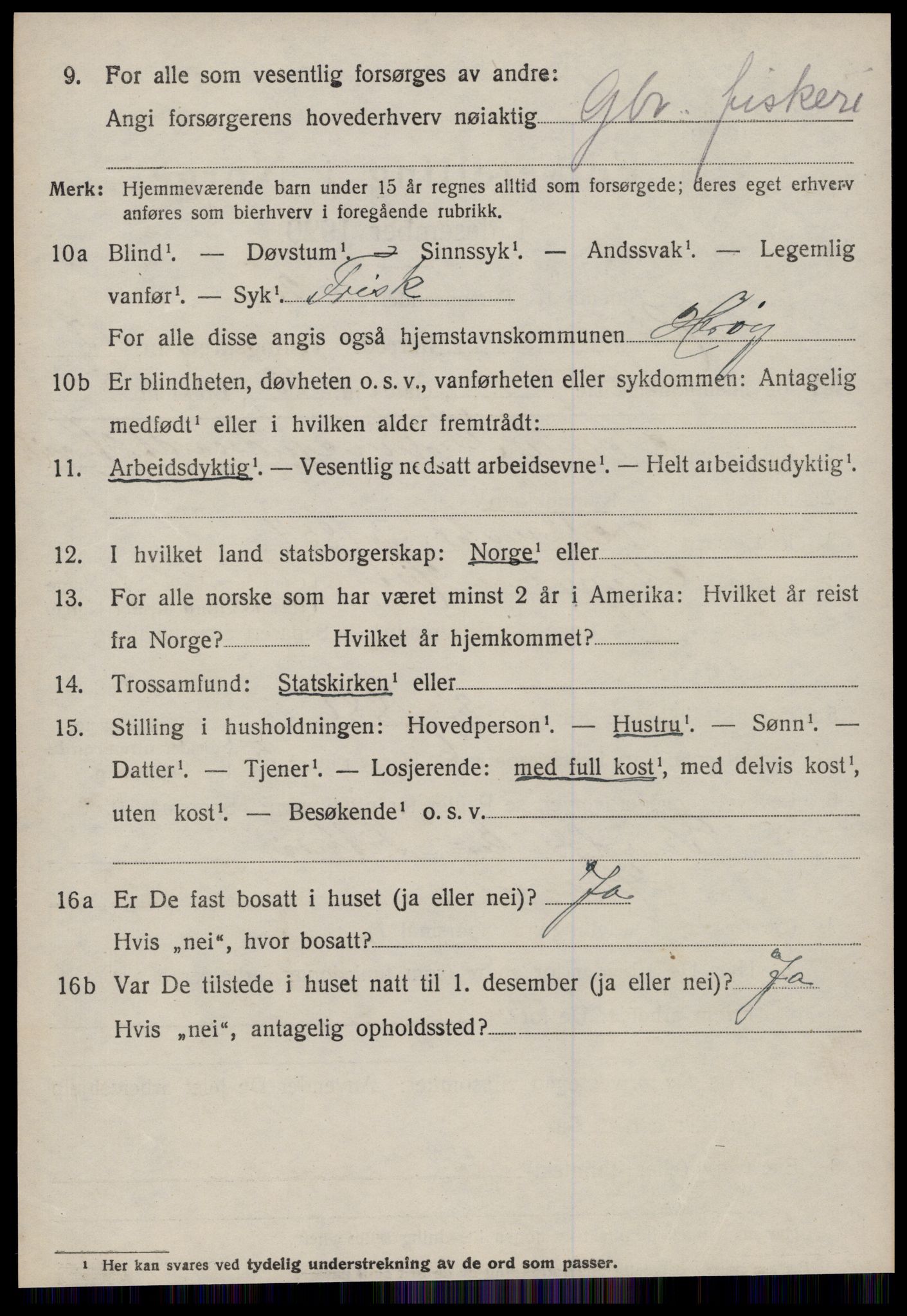 SAT, 1920 census for Herøy (MR), 1920, p. 8000