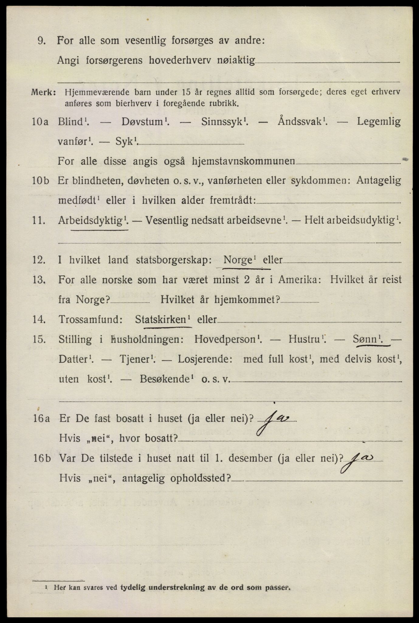 SAO, 1920 census for Nannestad, 1920, p. 5824