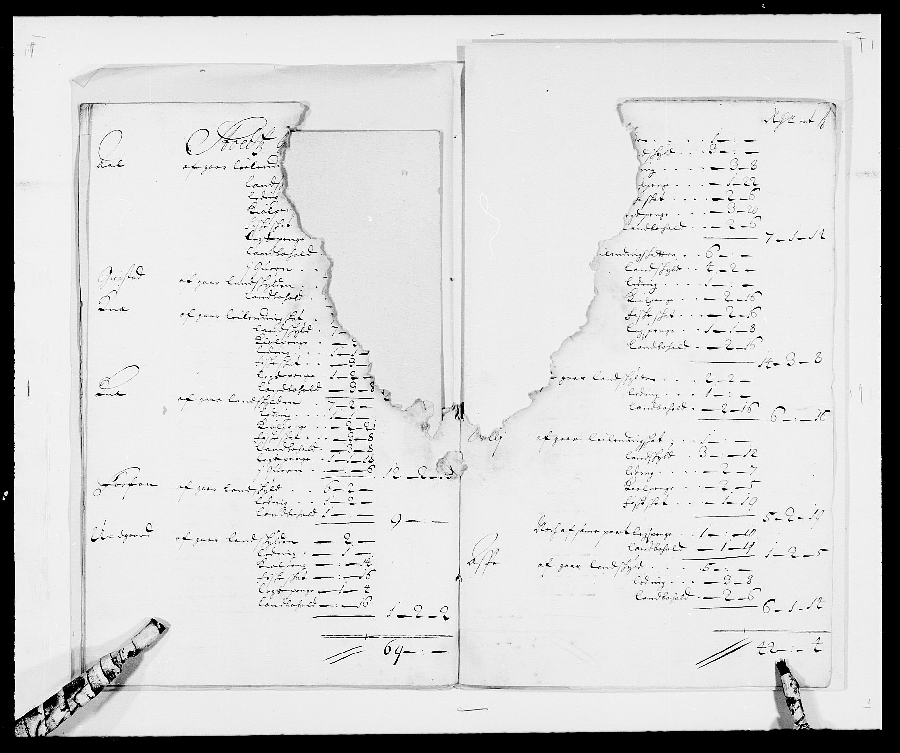 Rentekammeret inntil 1814, Reviderte regnskaper, Fogderegnskap, AV/RA-EA-4092/R63/L4306: Fogderegnskap Inderøy, 1687-1689, p. 375