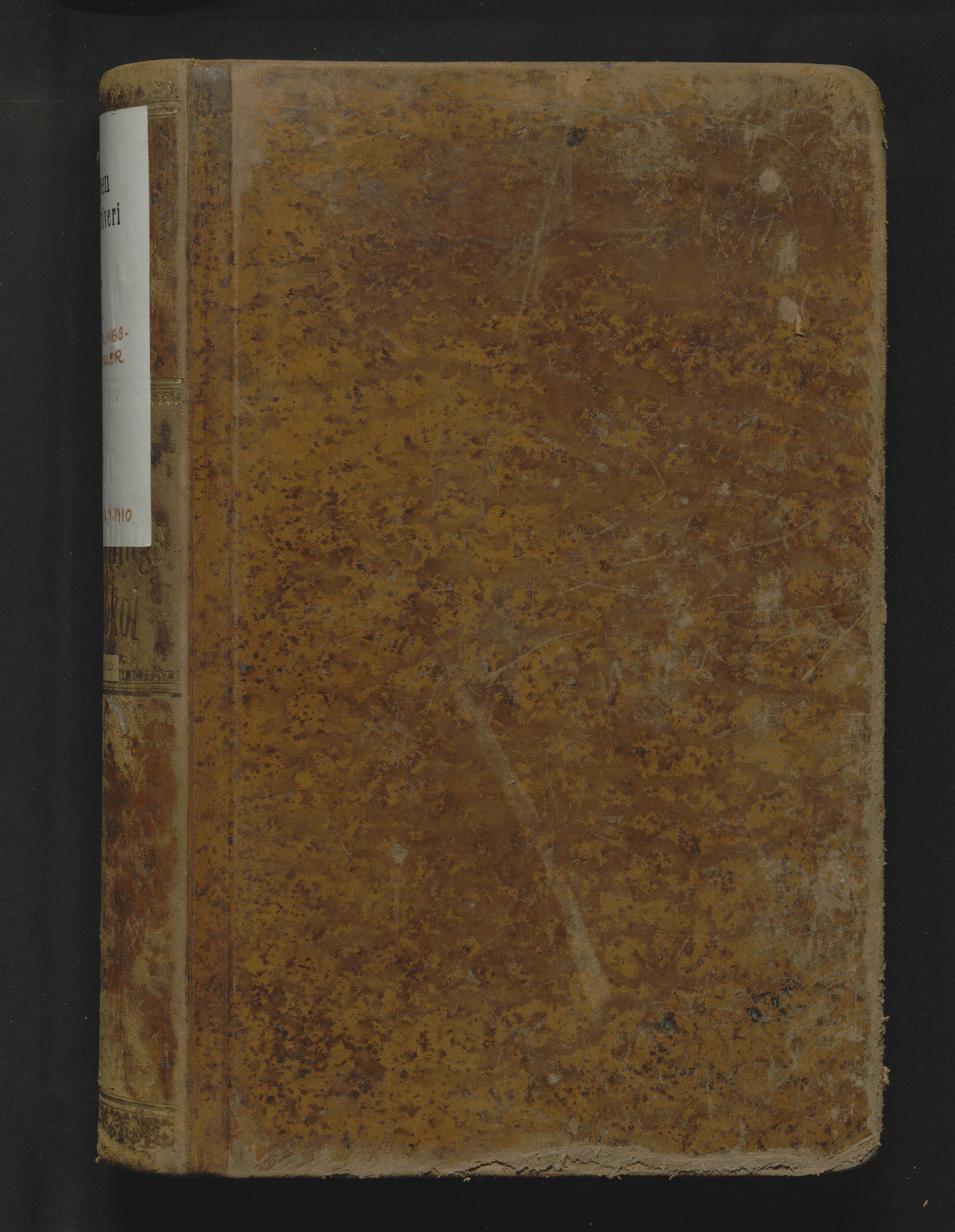 Gjerpen sorenskriveri, SAKO/A-216/H/Hb/Hbb/Hbba/L0006: Skifteforhandlingsprotokoll, Sorenskriveriet, 1903-1910