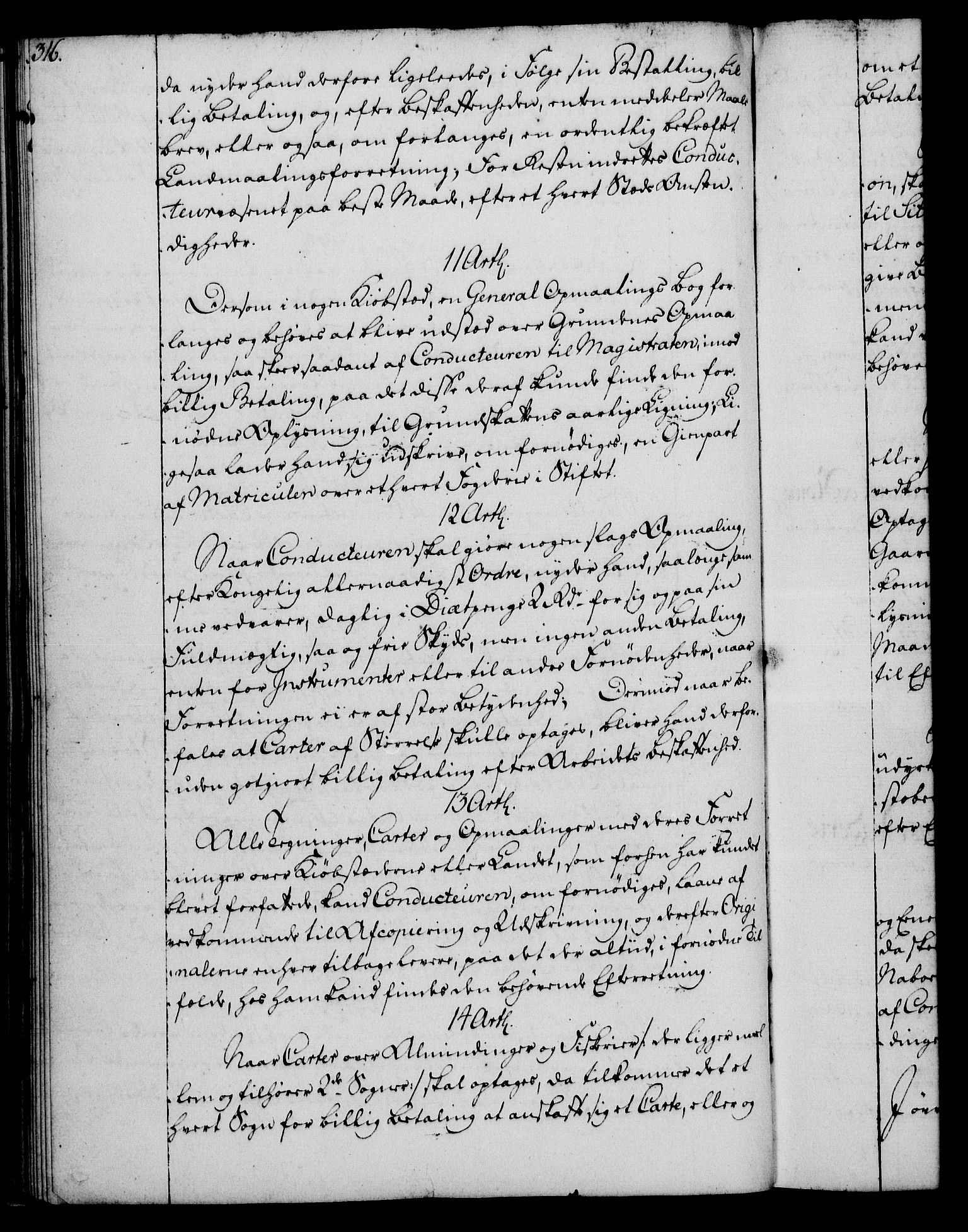 Rentekammeret, Kammerkanselliet, RA/EA-3111/G/Gg/Ggi/L0003: Norsk instruksjonsprotokoll med register (merket RK 53.36), 1751-1775, p. 316