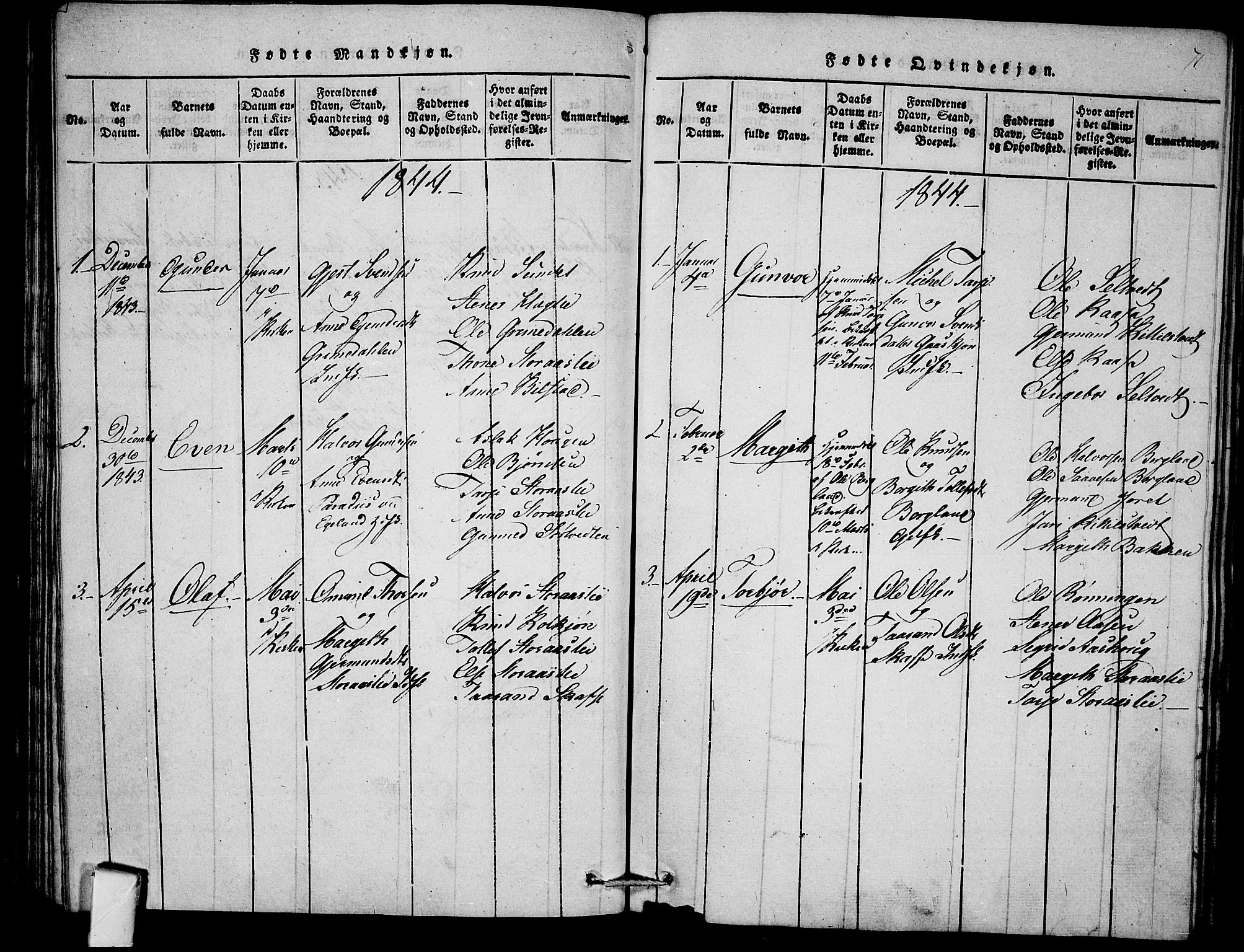 Mo kirkebøker, SAKO/A-286/F/Fb/L0001: Parish register (official) no. II 1, 1814-1844, p. 71