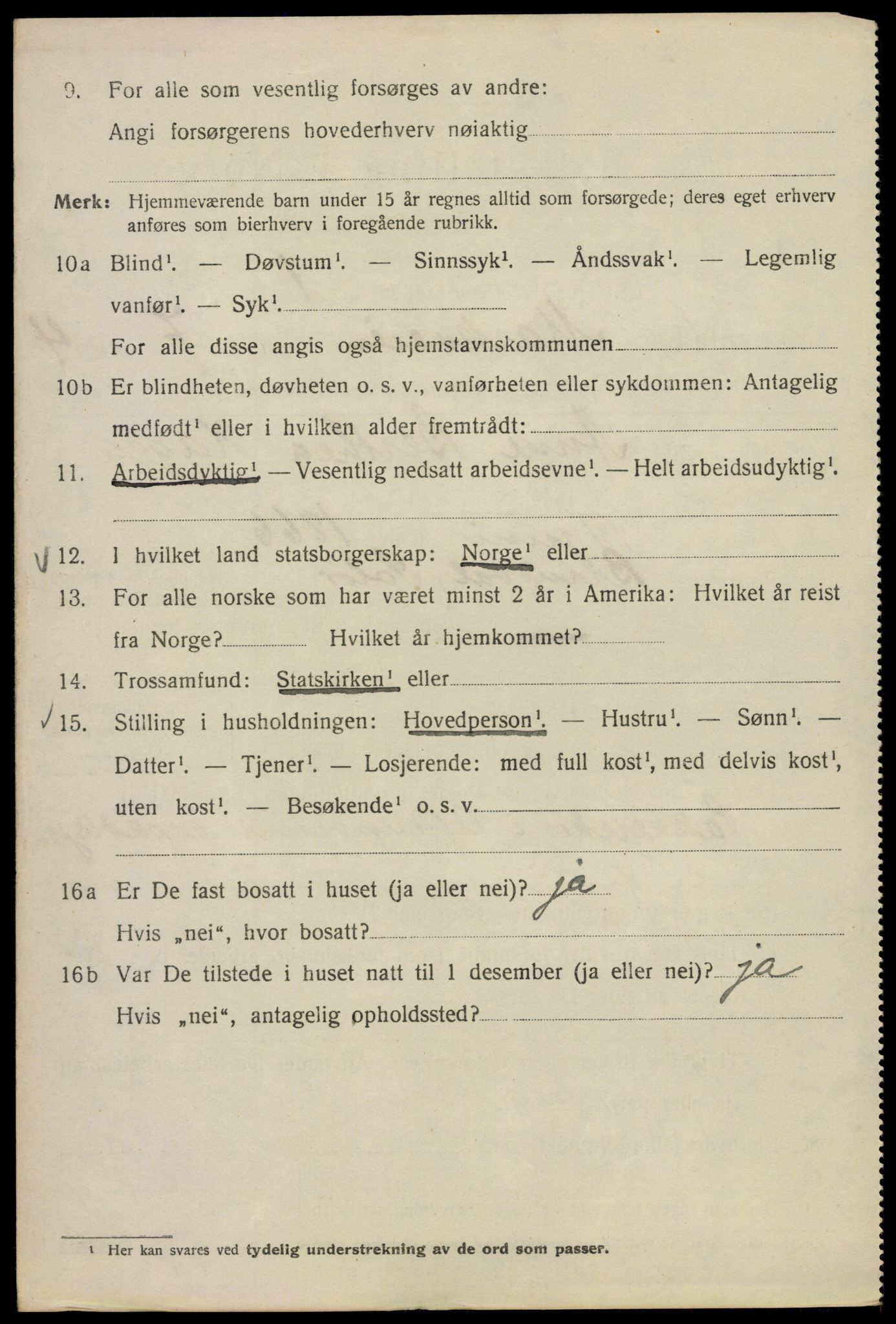 SAO, 1920 census for Kristiania, 1920, p. 385992