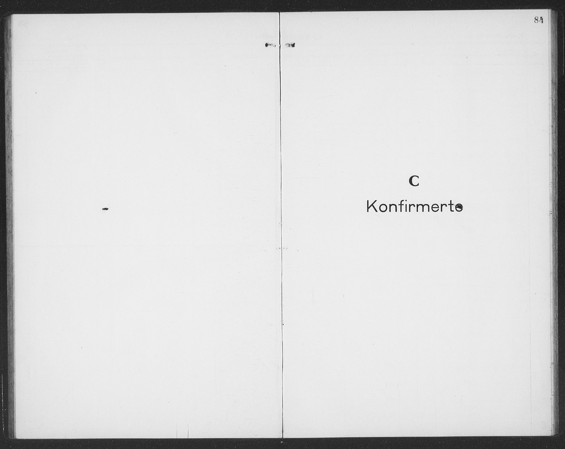 Ministerialprotokoller, klokkerbøker og fødselsregistre - Møre og Romsdal, SAT/A-1454/519/L0266: Parish register (copy) no. 519C07, 1921-1939, p. 84
