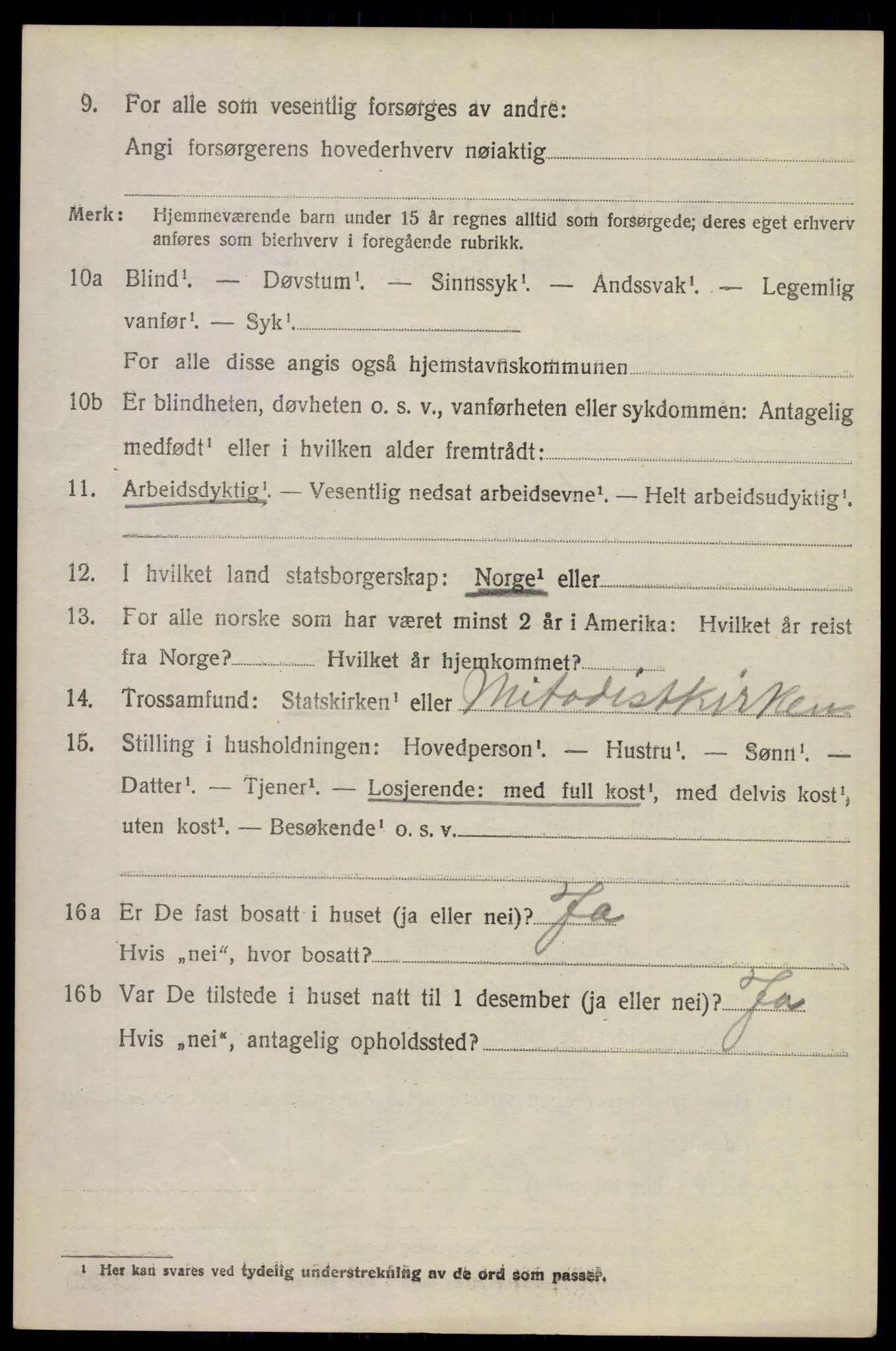 SAKO, 1920 census for Lier, 1920, p. 11163