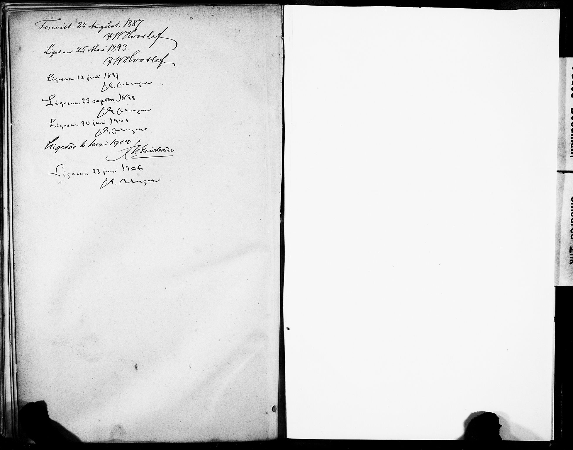 Tysnes sokneprestembete, SAB/A-78601/H/Haa: Parish register (official) no. D 1, 1887-1904