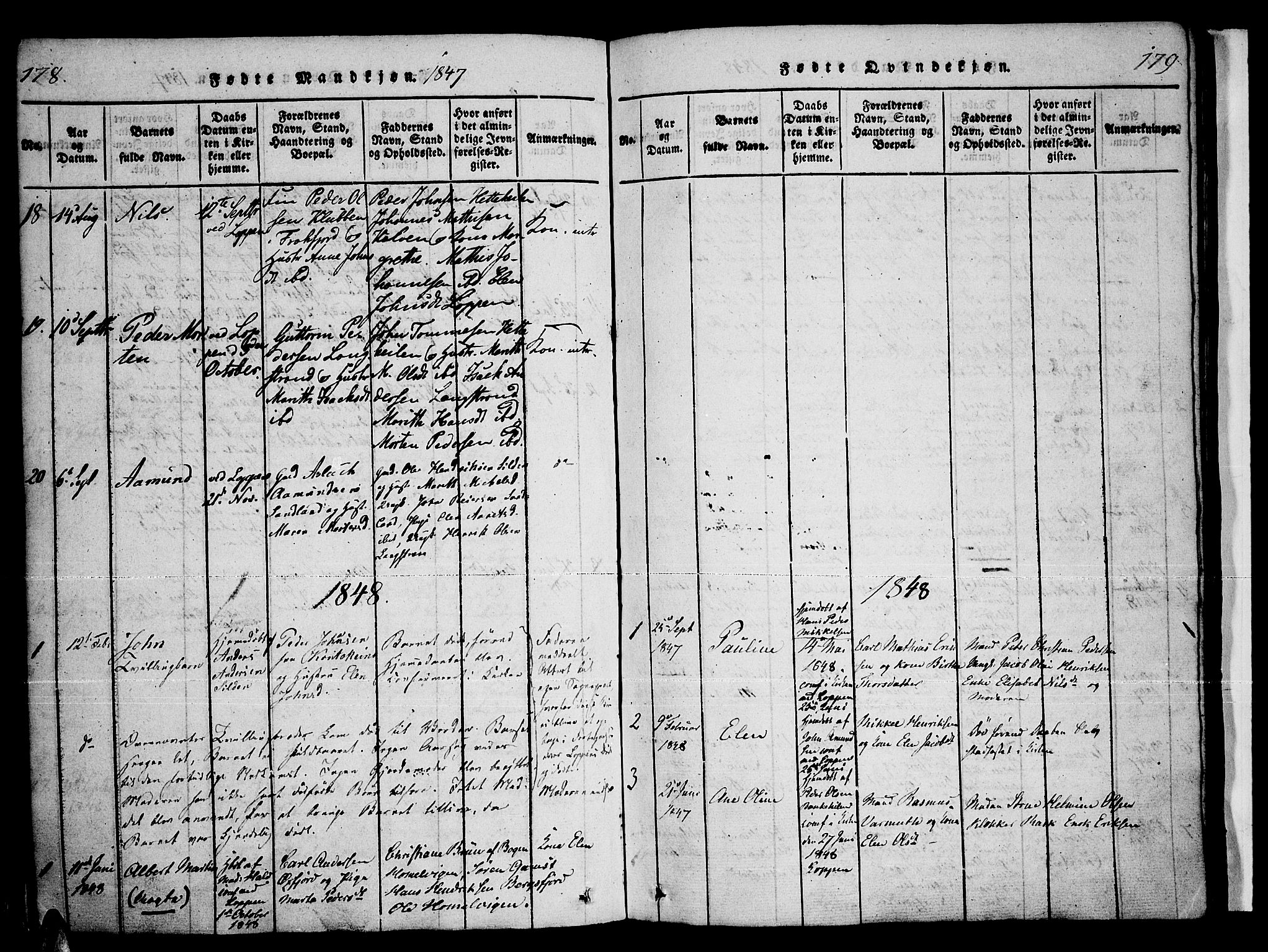 Loppa sokneprestkontor, SATØ/S-1339/H/Ha/L0003kirke: Parish register (official) no. 3, 1820-1848, p. 178-179