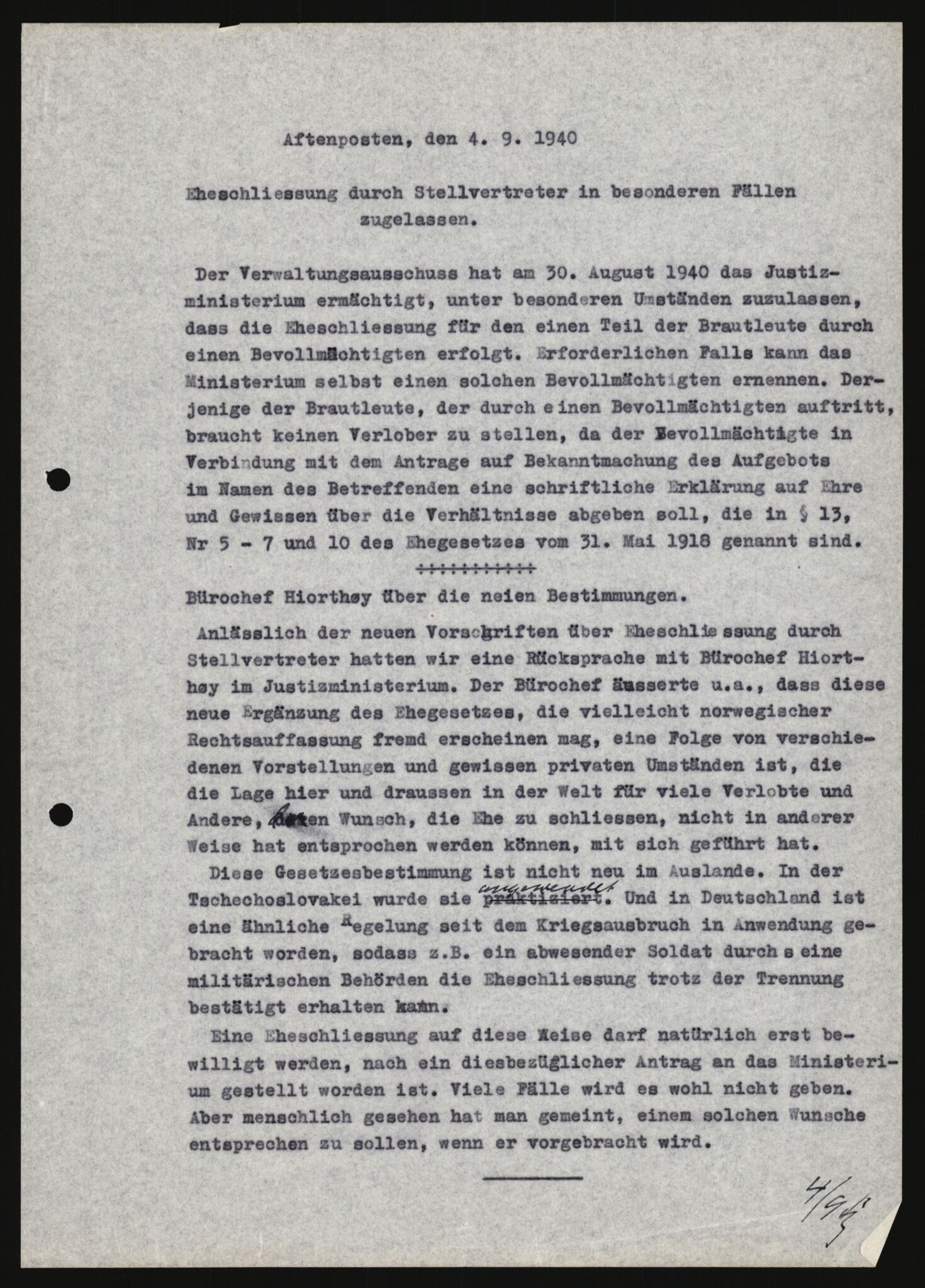 Forsvarets Overkommando. 2 kontor. Arkiv 11.4. Spredte tyske arkivsaker, AV/RA-RAFA-7031/D/Dar/Darb/L0013: Reichskommissariat - Hauptabteilung Vervaltung, 1917-1942, p. 1558