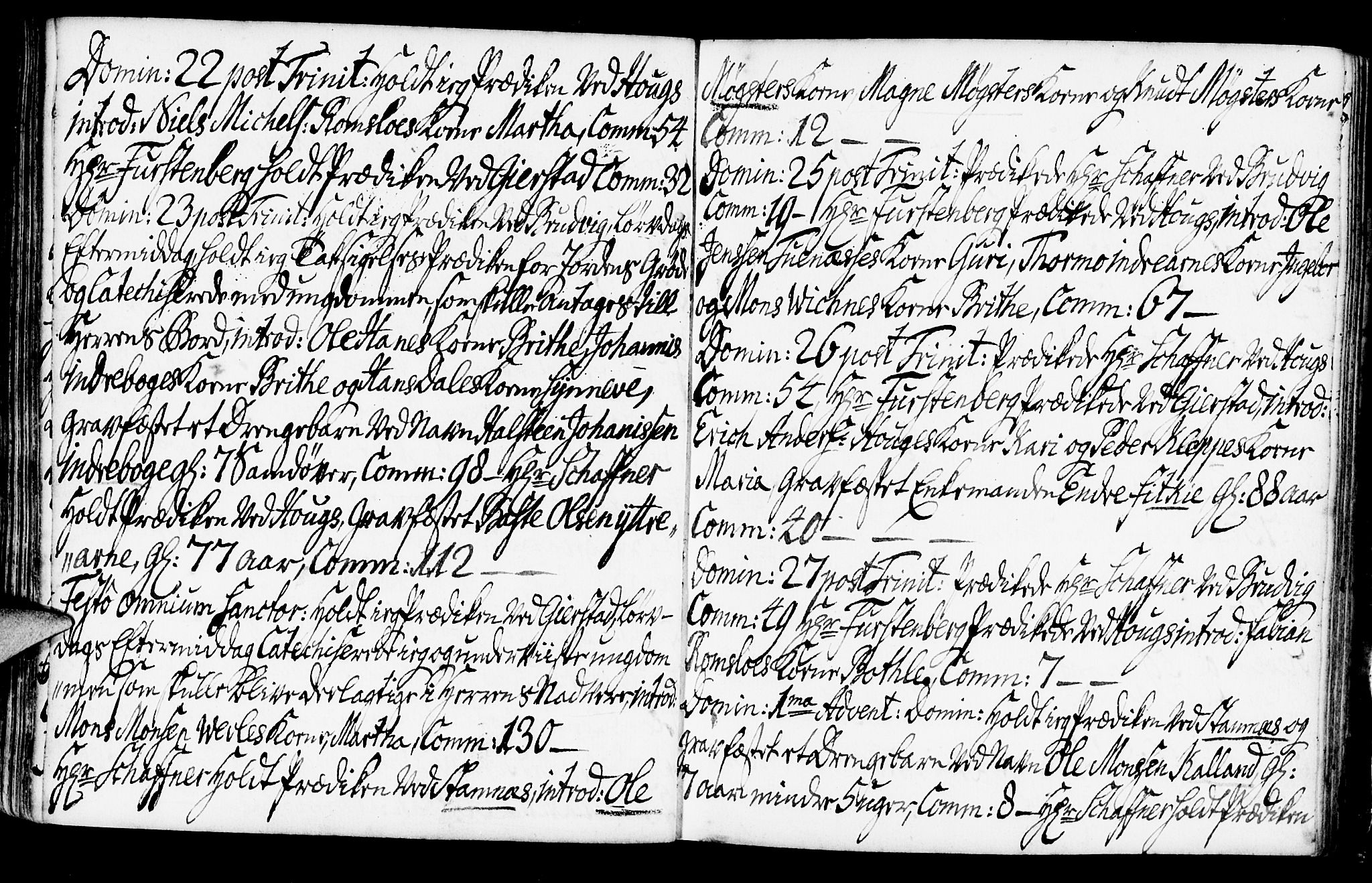 Haus sokneprestembete, AV/SAB-A-75601/H/Haa: Parish register (official) no. A 7, 1748-1766, p. 135