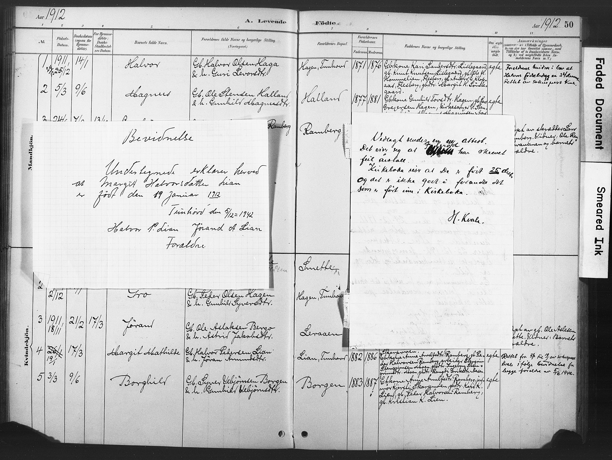 Nore kirkebøker, AV/SAKO-A-238/F/Fd/L0001: Parish register (official) no. IV 1, 1878-1918, p. 50