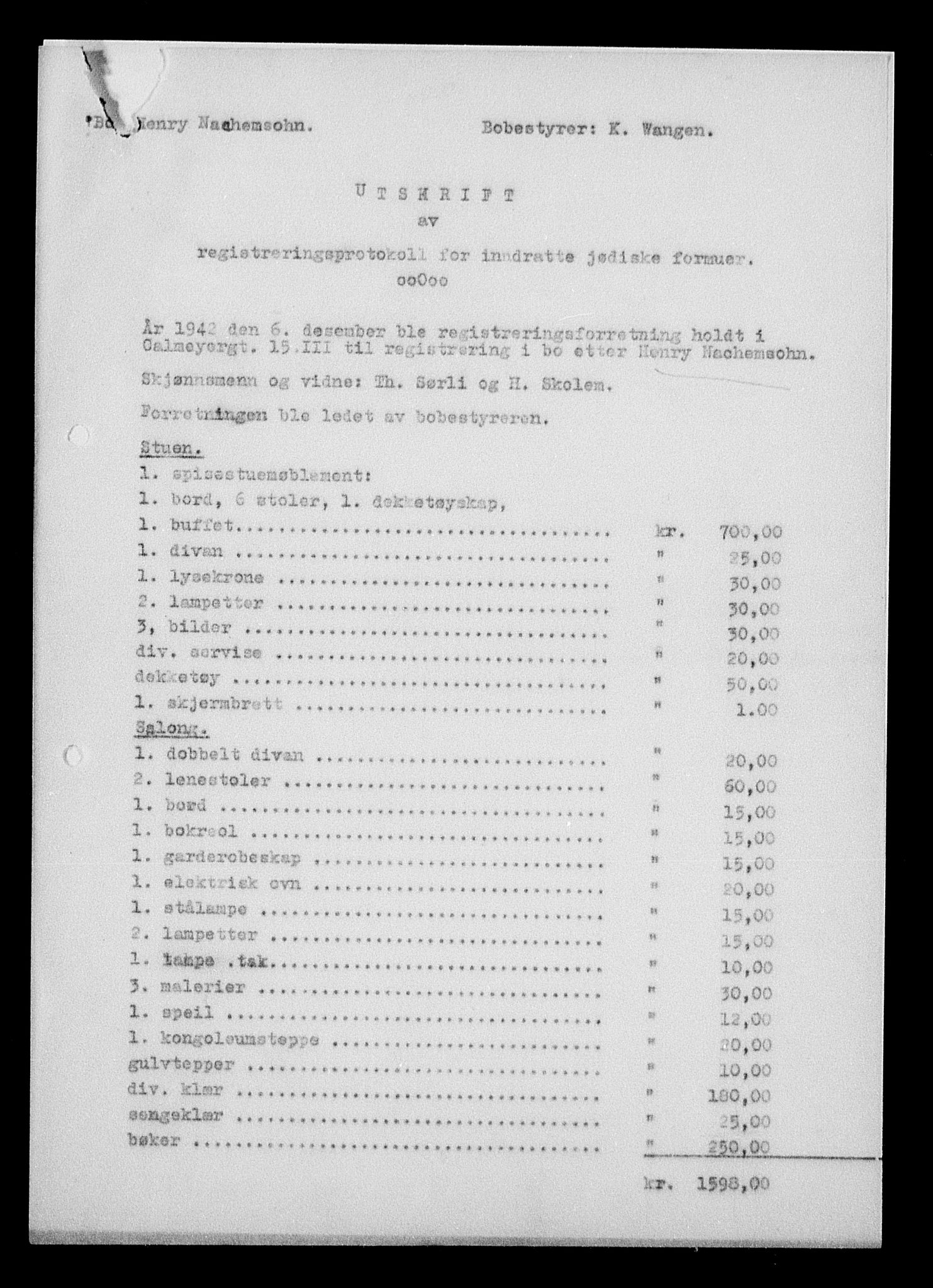 Justisdepartementet, Tilbakeføringskontoret for inndratte formuer, AV/RA-S-1564/H/Hc/Hcc/L0967: --, 1945-1947, p. 44