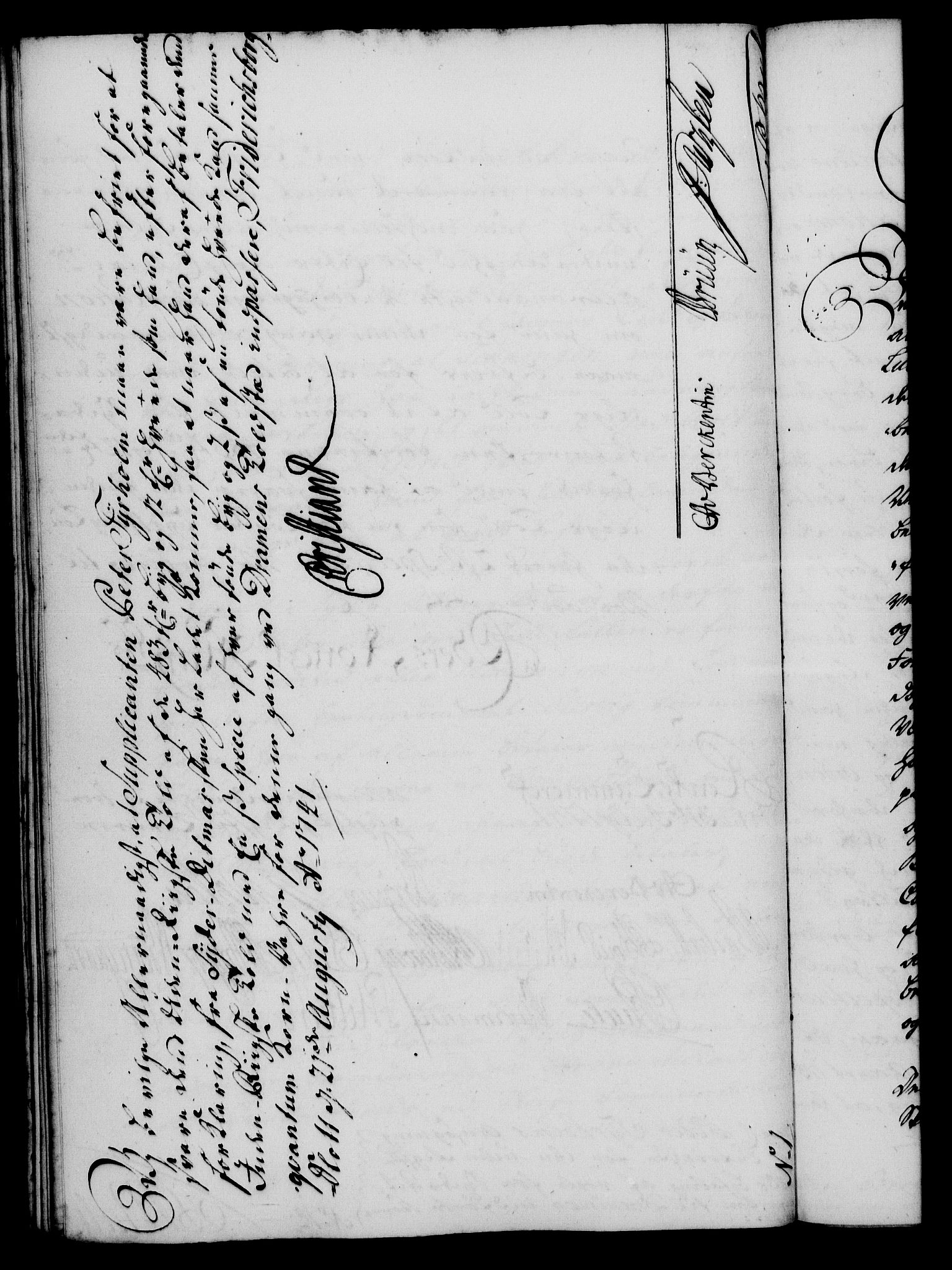 Rentekammeret, Kammerkanselliet, RA/EA-3111/G/Gf/Gfa/L0024: Norsk relasjons- og resolusjonsprotokoll (merket RK 52.24), 1741, p. 482