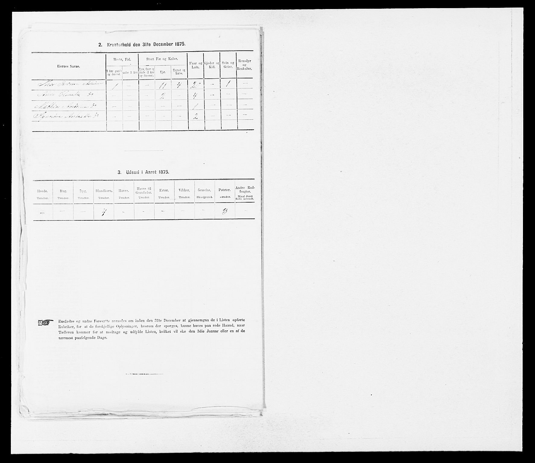 SAB, 1875 census for 1415P Lavik, 1875, p. 468