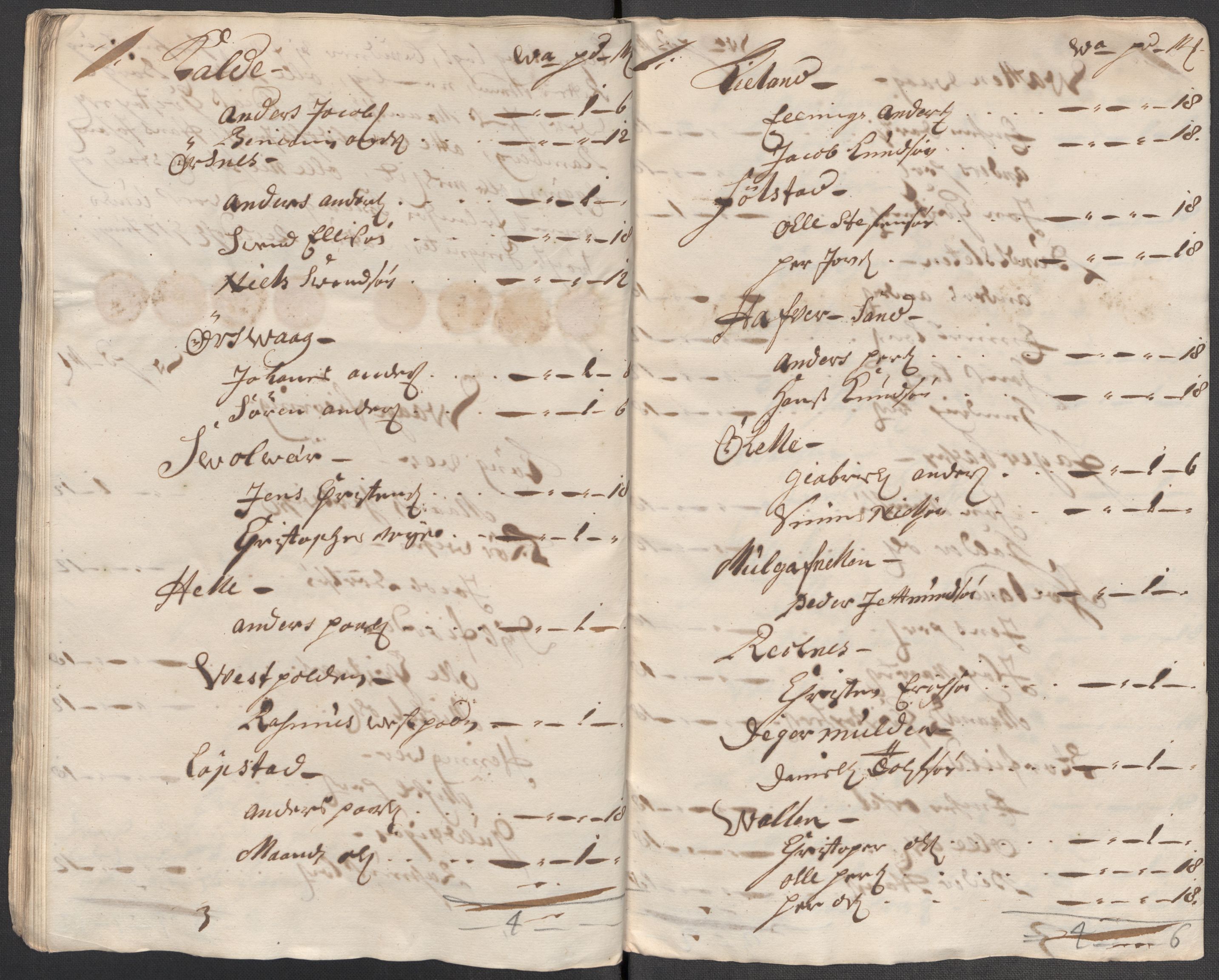 Rentekammeret inntil 1814, Reviderte regnskaper, Fogderegnskap, AV/RA-EA-4092/R67/L4683: Fogderegnskap Vesterålen, Andenes og Lofoten, 1717, p. 188