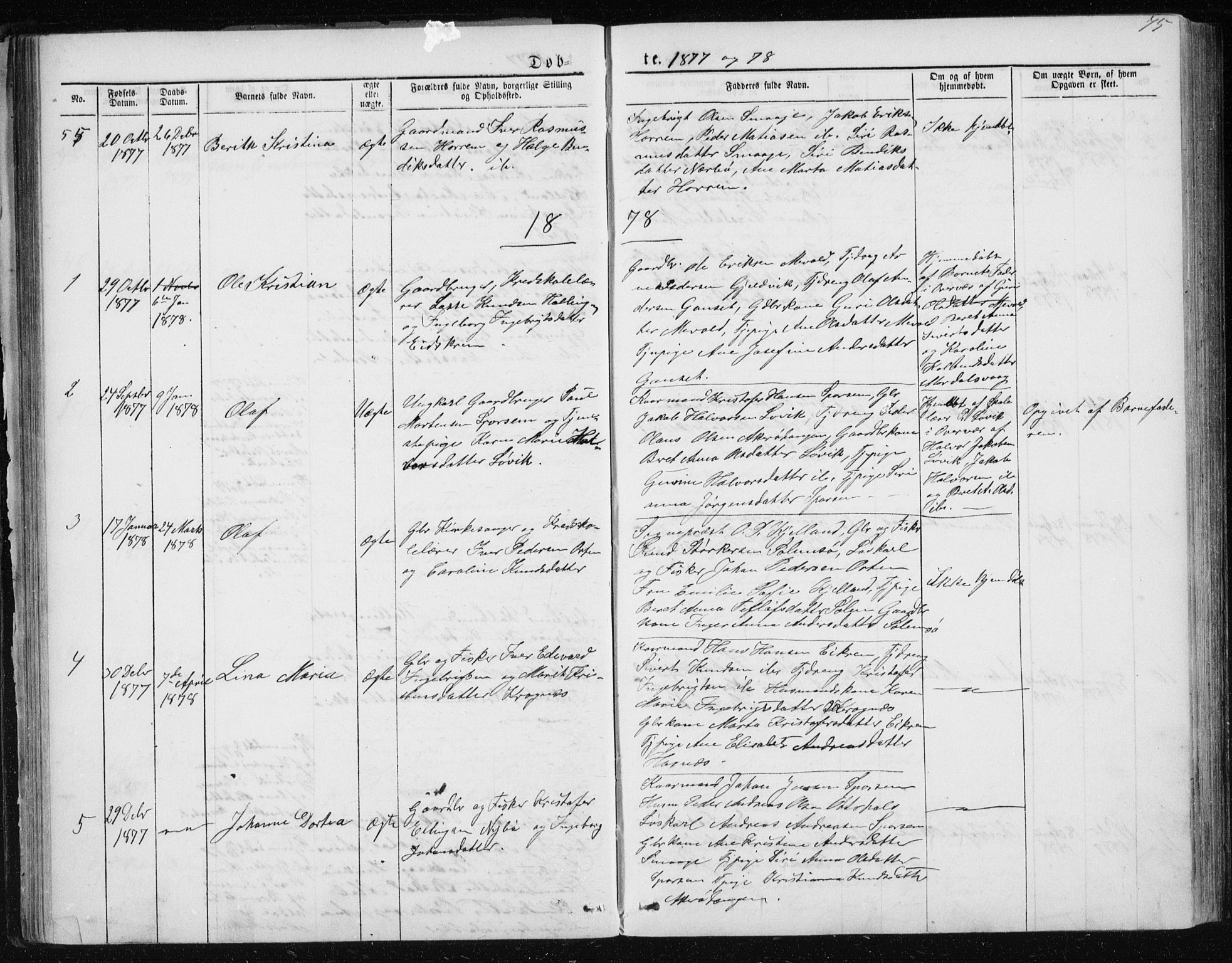 Ministerialprotokoller, klokkerbøker og fødselsregistre - Møre og Romsdal, SAT/A-1454/560/L0724: Parish register (copy) no. 560C01, 1867-1892, p. 75