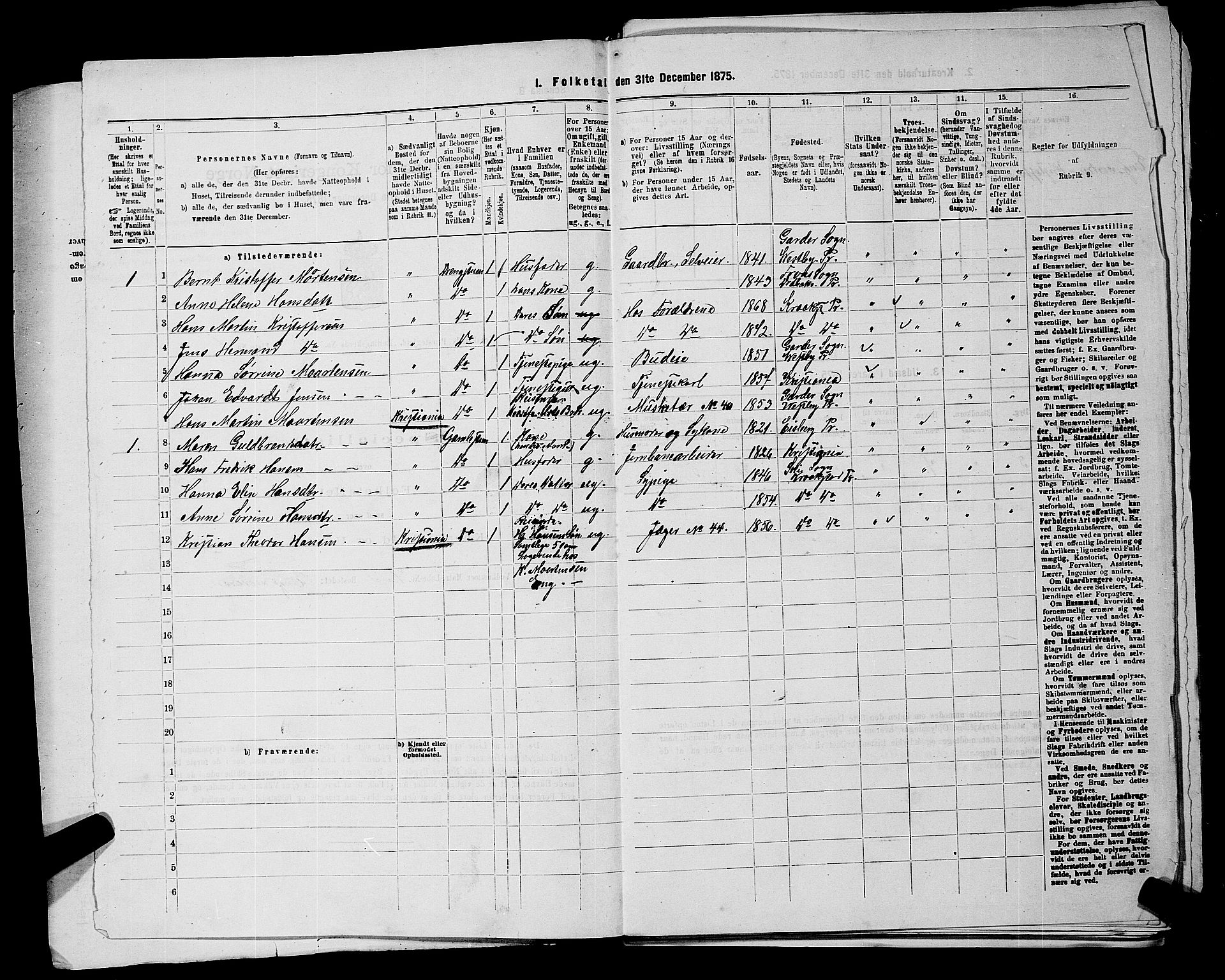 RA, 1875 census for 0212P Kråkstad, 1875, p. 633