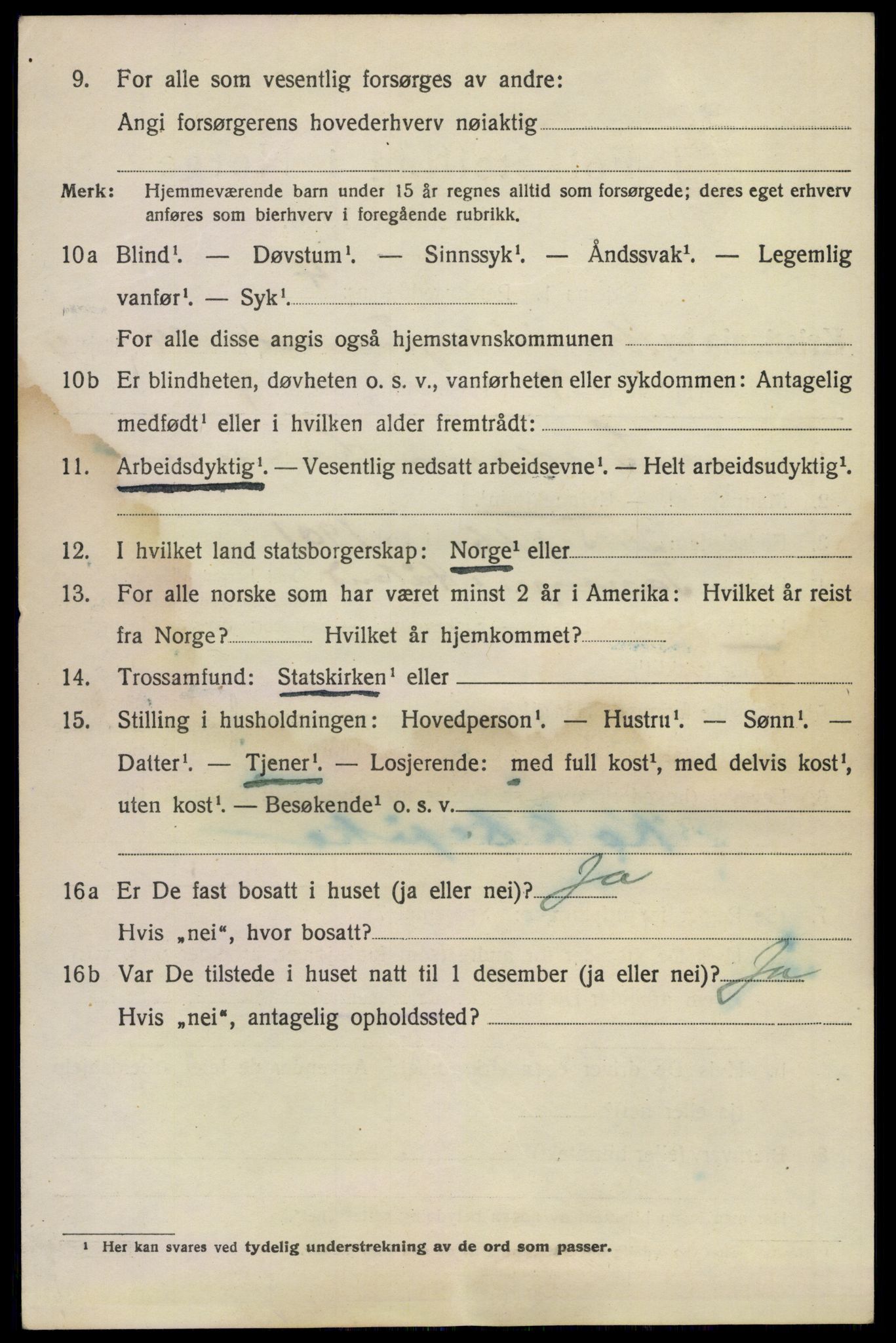 SAO, 1920 census for Kristiania, 1920, p. 619348