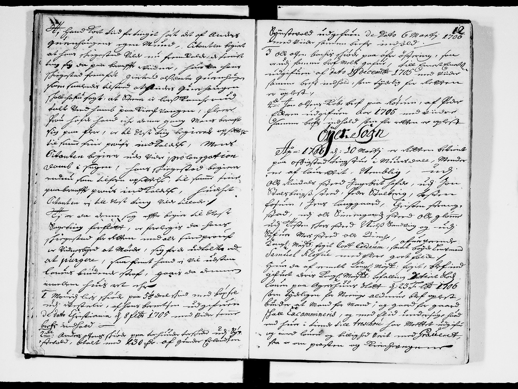 Sorenskriverier i Gudbrandsdalen, SAH/TING-036/G/Gb/Gbb/L0026: Tingbok - Sør-Gudbrandsdal, 1706, p. 11b-12a